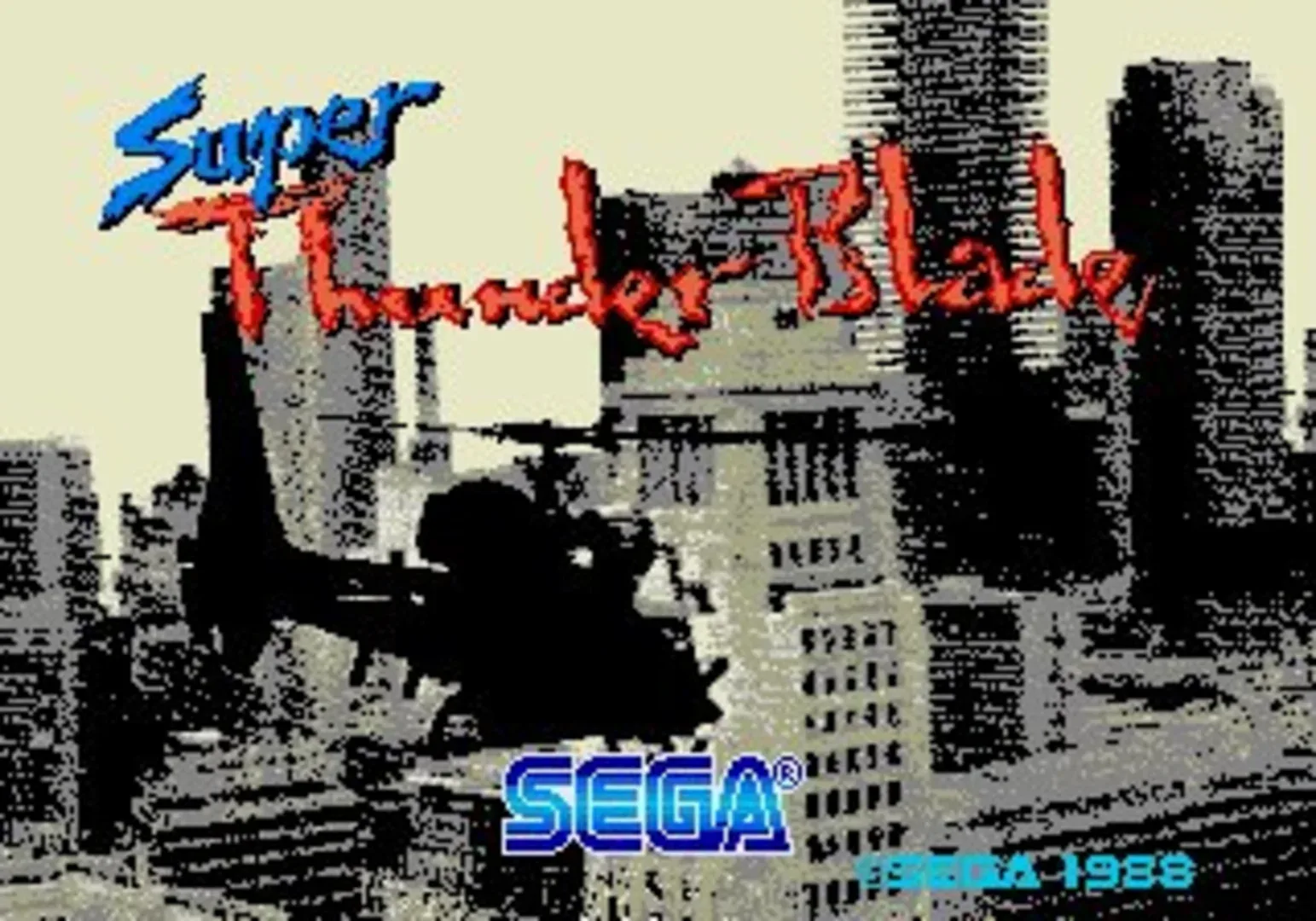 Captura de pantalla - Super Thunder Blade