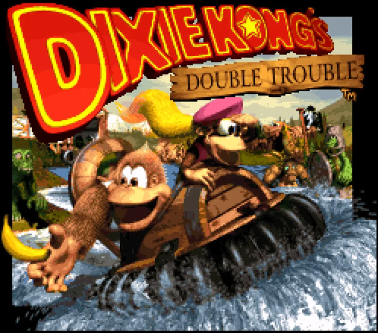 Captura de pantalla - Donkey Kong Country 3: Dixie Kong's Double Trouble!