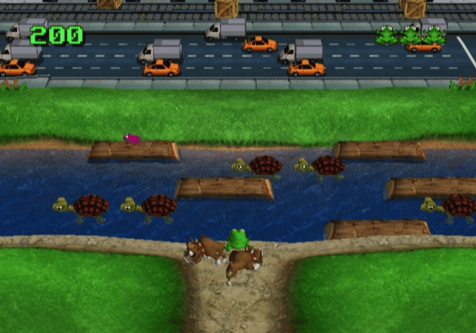 Frogger Returns screenshot