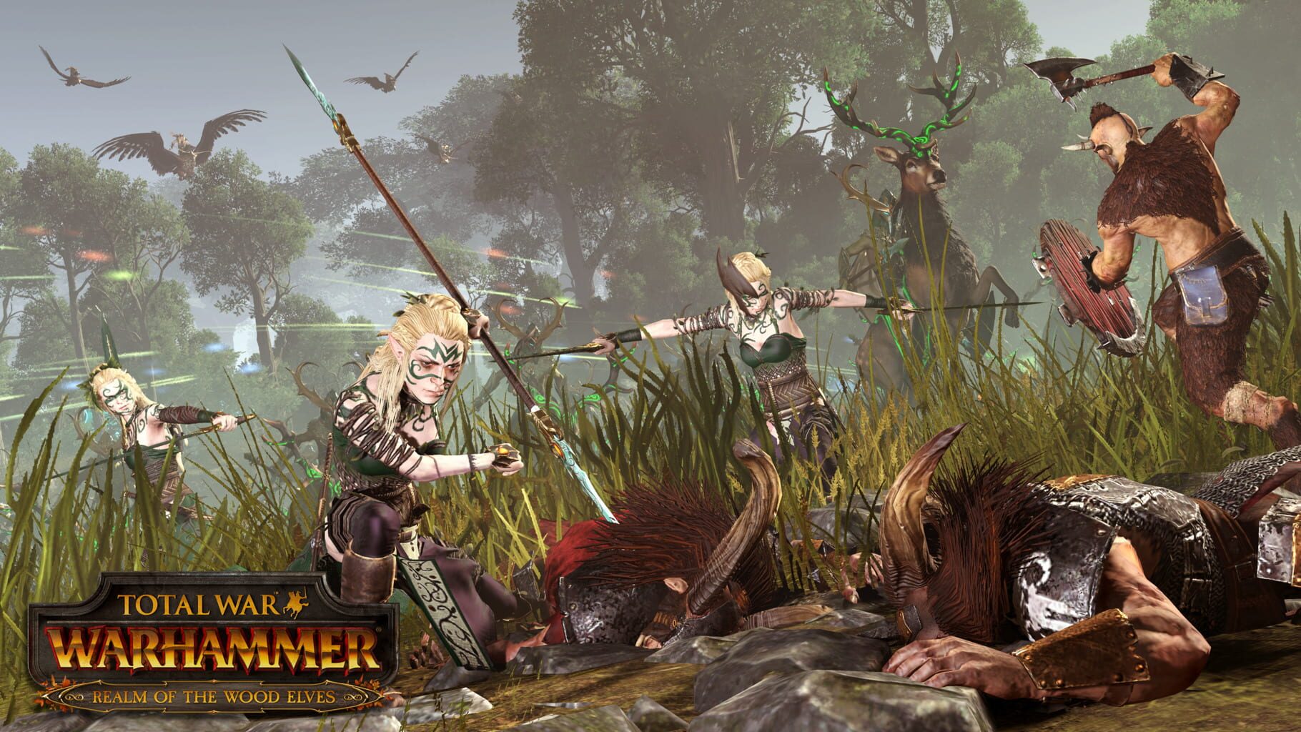 Captura de pantalla - Total War: Warhammer - Realm of the Wood Elves