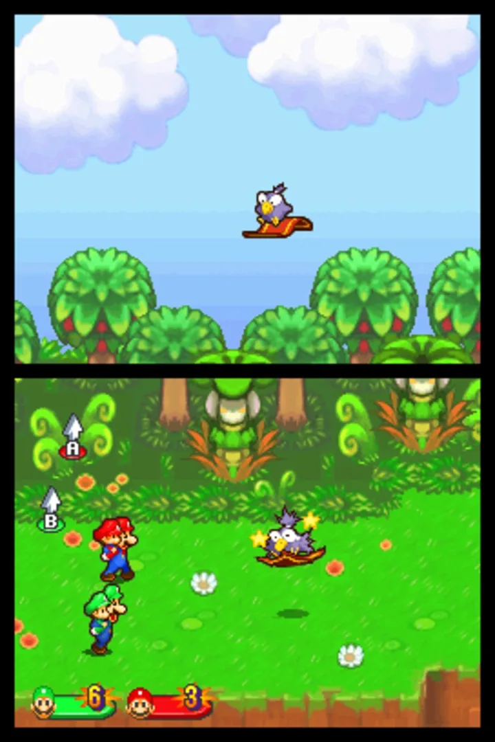 Captura de pantalla - Mario & Luigi: Partners in Time