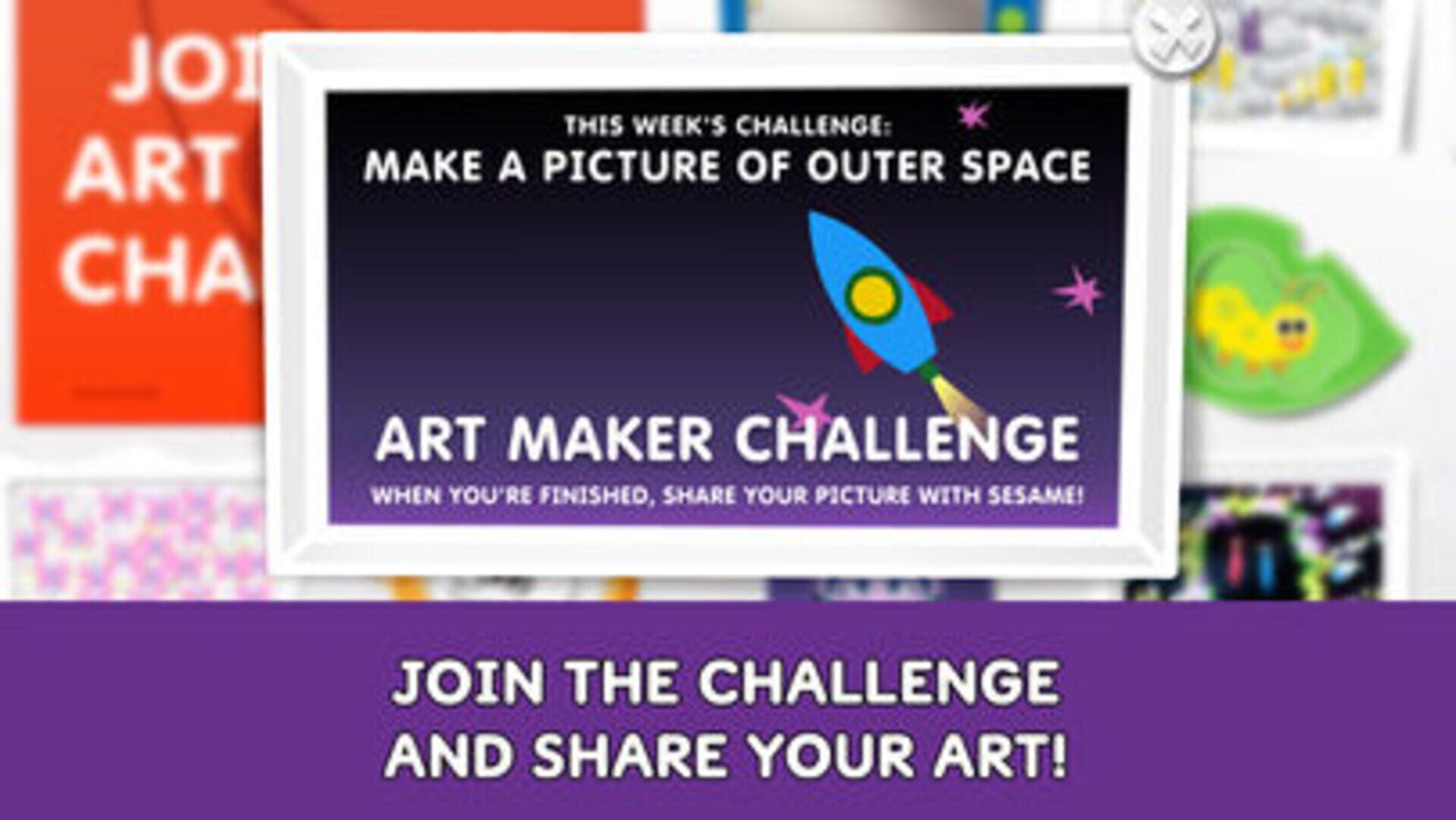 Sesame Street Art Maker - Screenshot