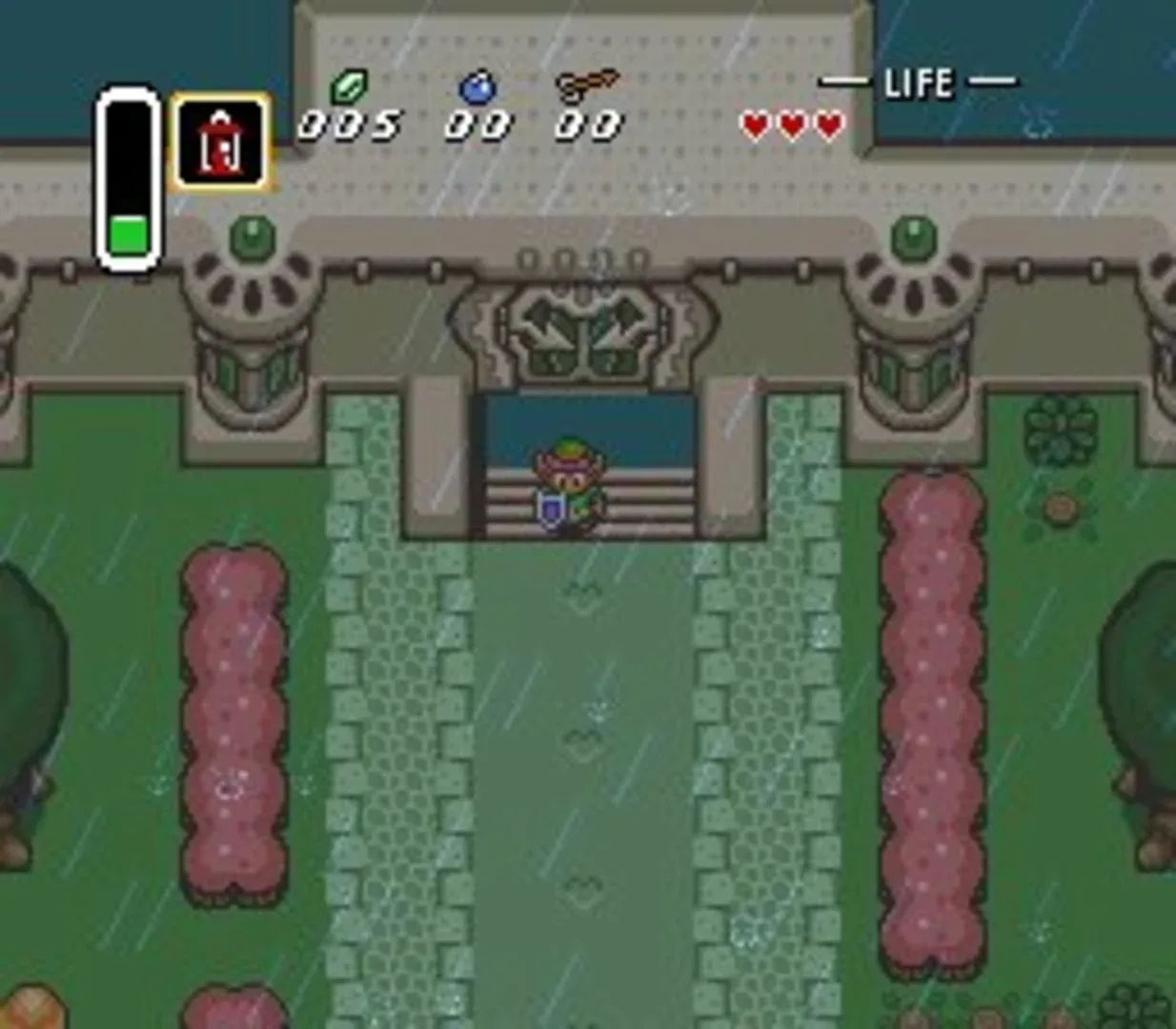 Captura de pantalla - The Legend of Zelda: A Link to the Past