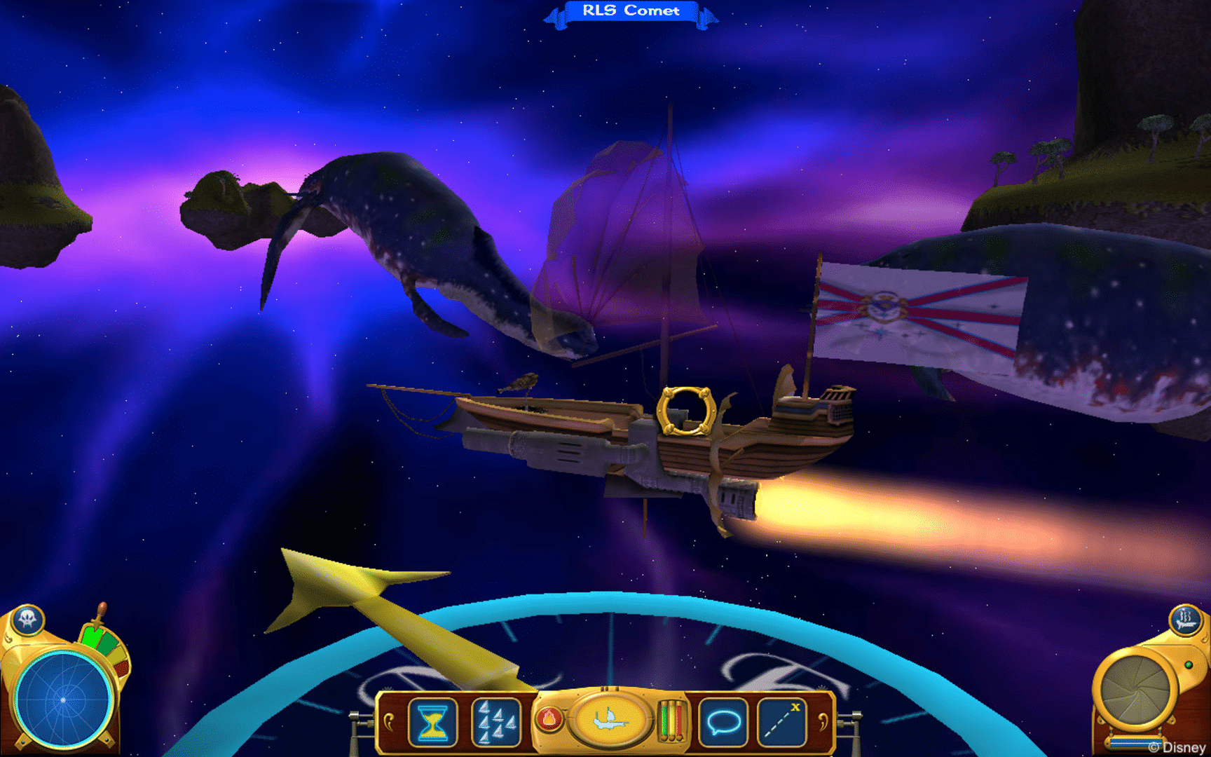 Disney's Treasure Planet: Battle at Procyon screenshot