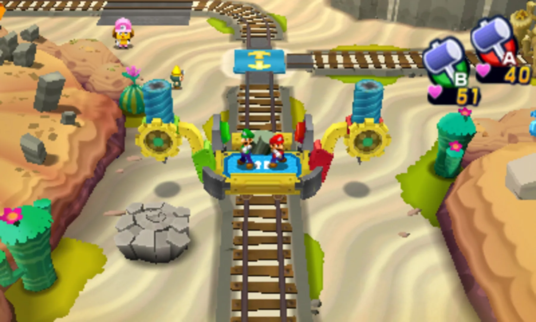 Captura de pantalla - Mario & Luigi: Dream Team