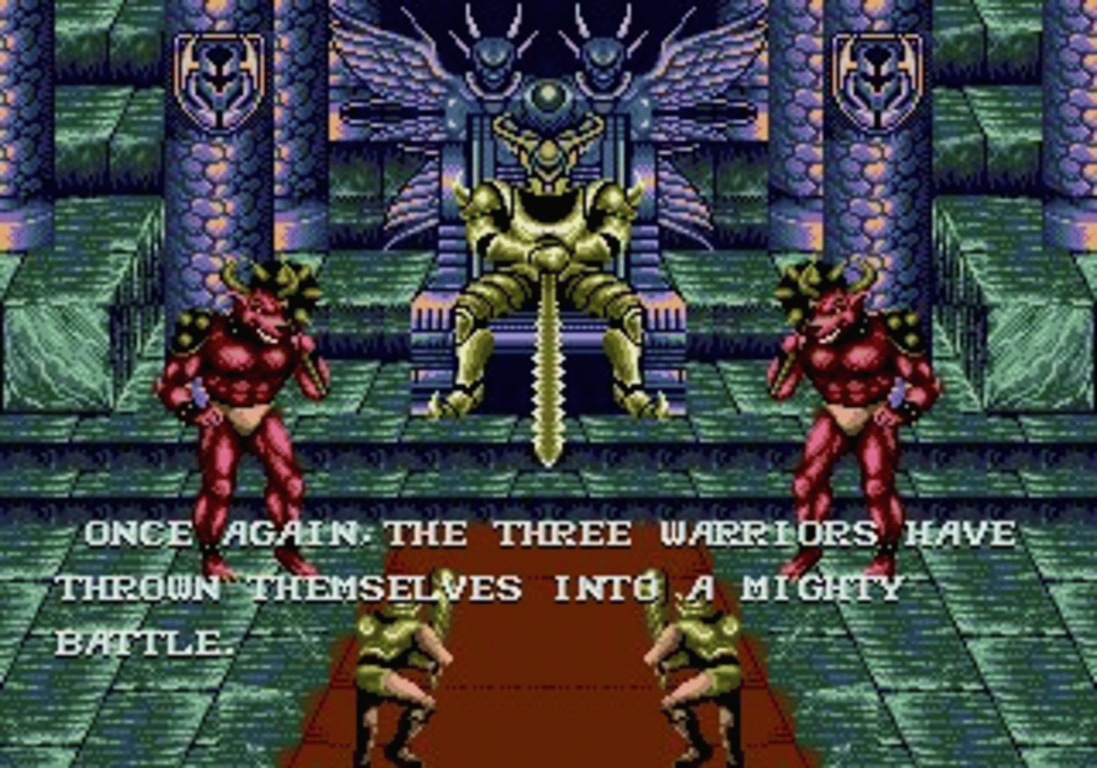 Golden Axe II screenshot