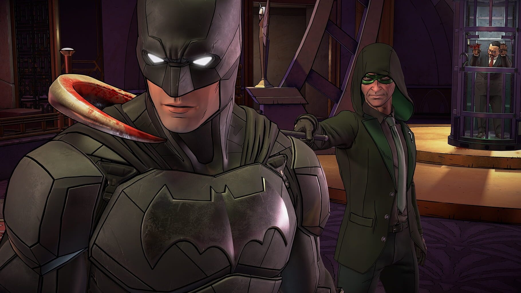 Captura de pantalla - Batman: The Enemy Within - Episode 1: The Enigma