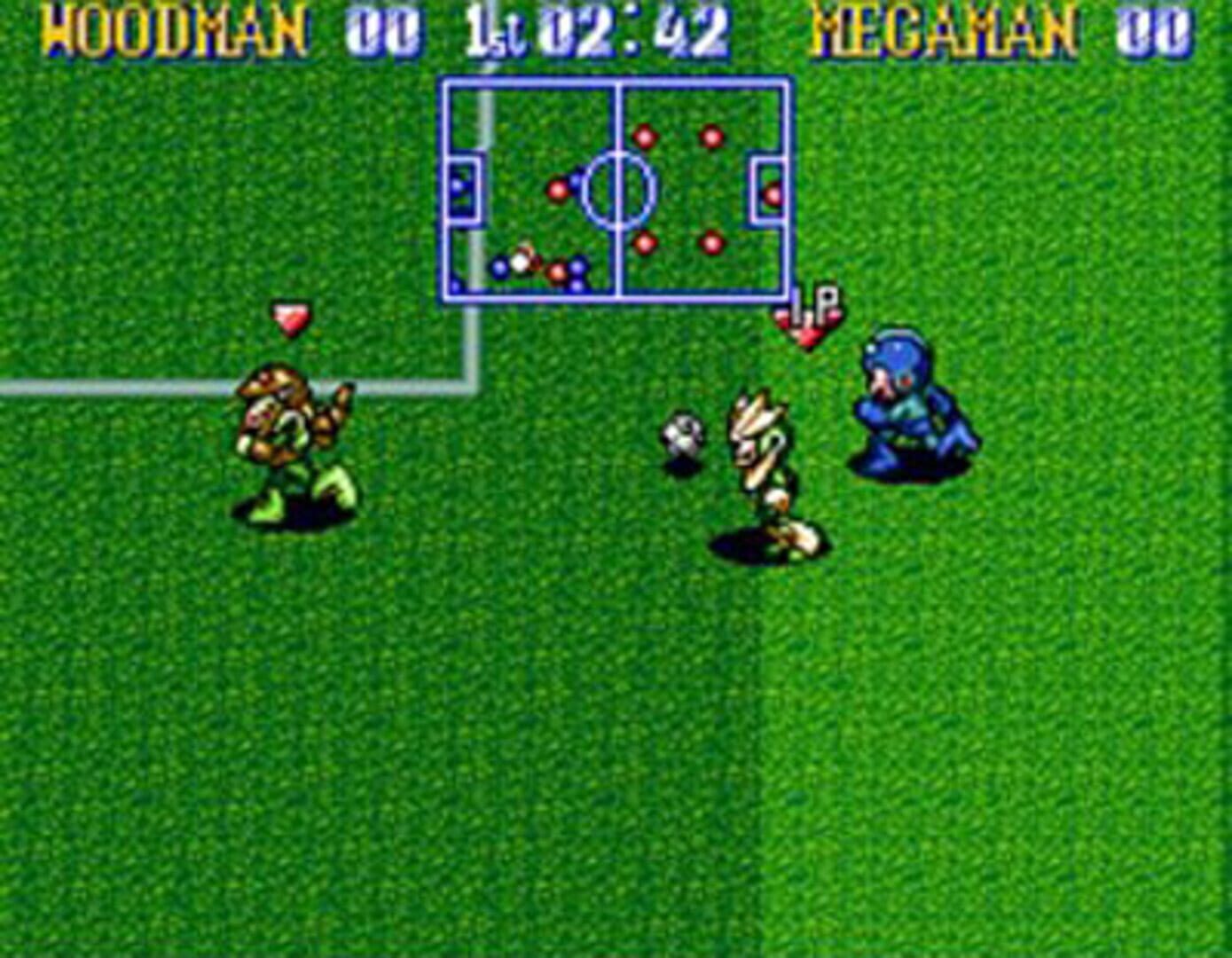 Captura de pantalla - Mega Man Soccer