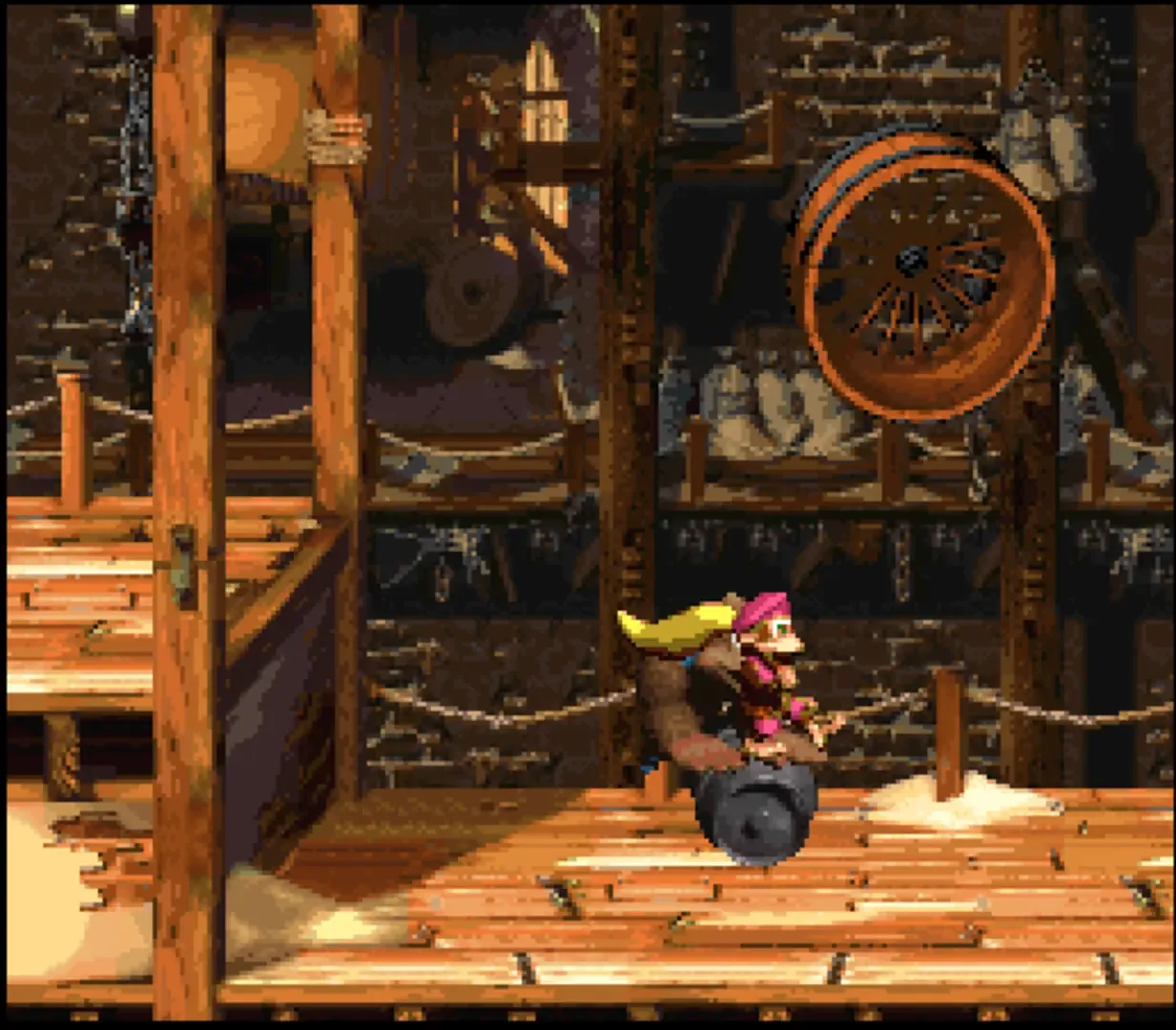 Captura de pantalla - Donkey Kong Country 3: Dixie Kong's Double Trouble!