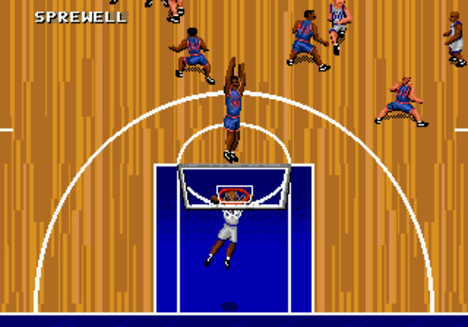 Captura de pantalla - NBA Action '95 starring David Robinson