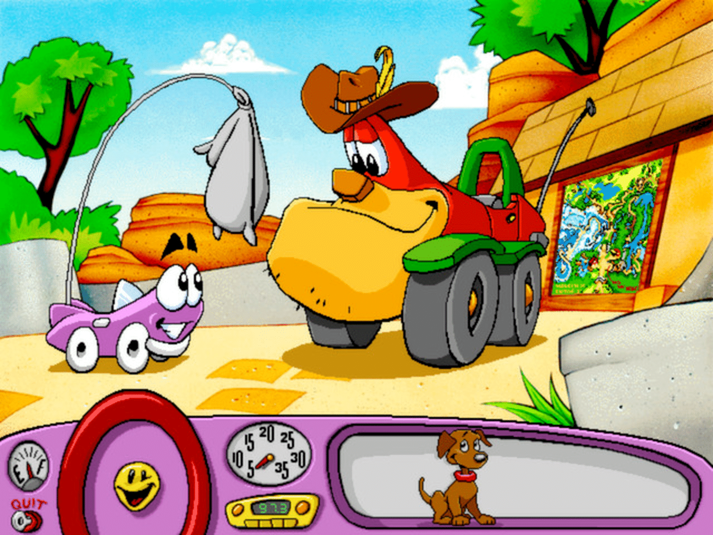 Putt-Putt Saves the Zoo screenshot