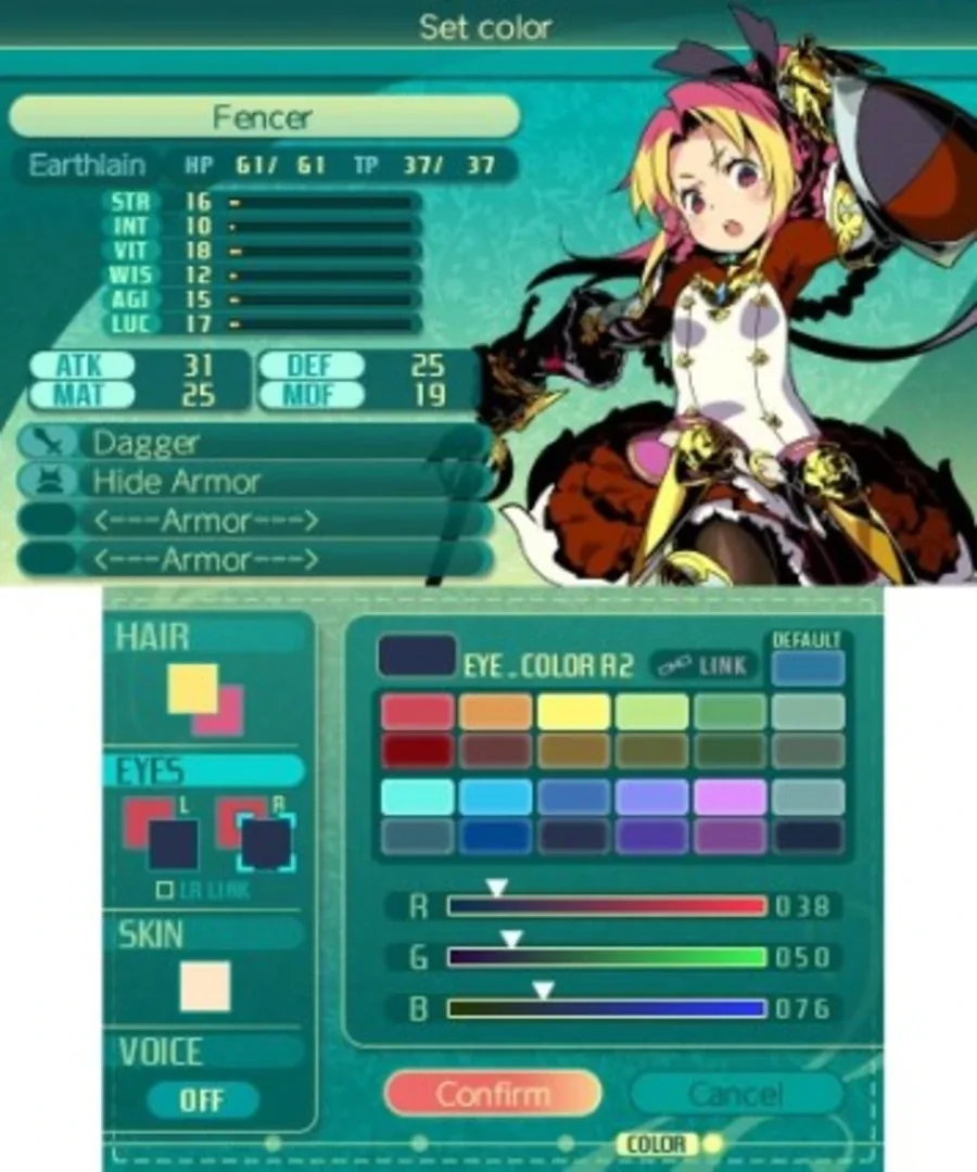 Captura de pantalla - Etrian Odyssey V: Beyond the Myth