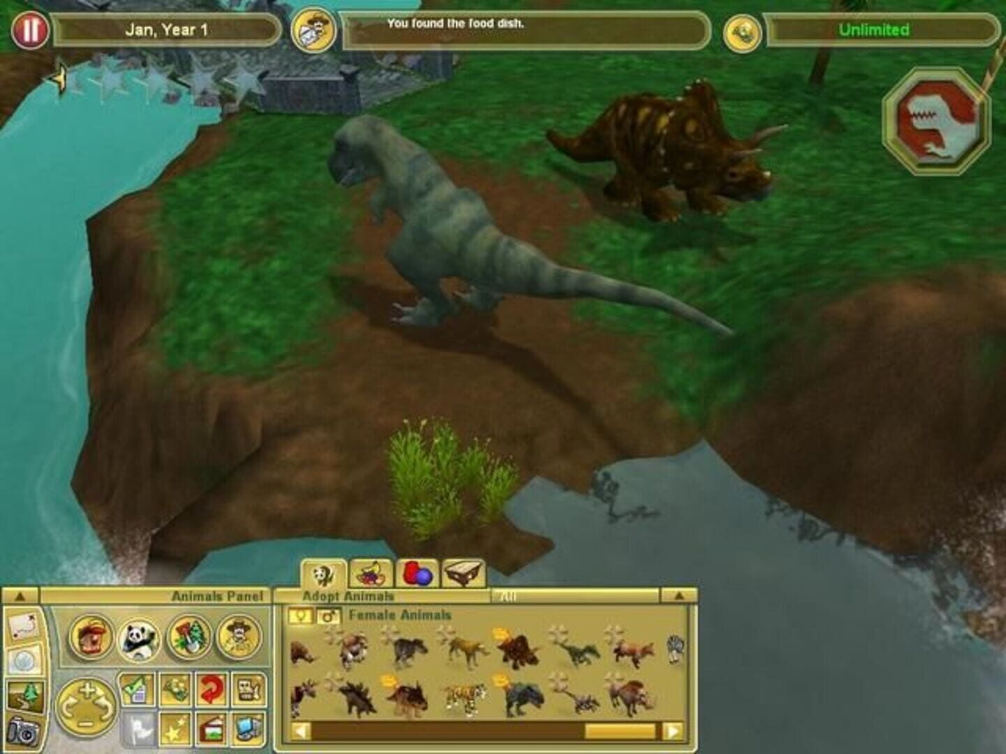 Captura de pantalla - Zoo Tycoon 2: Extinct Animals