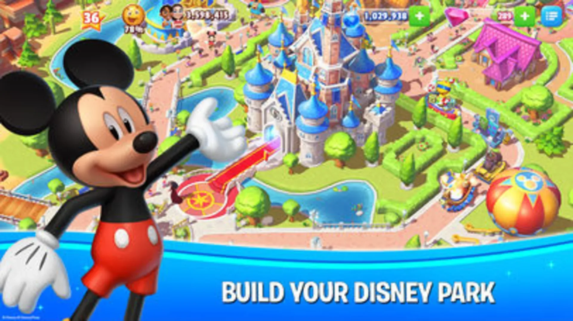 Captura de pantalla - Disney Magic Kingdoms