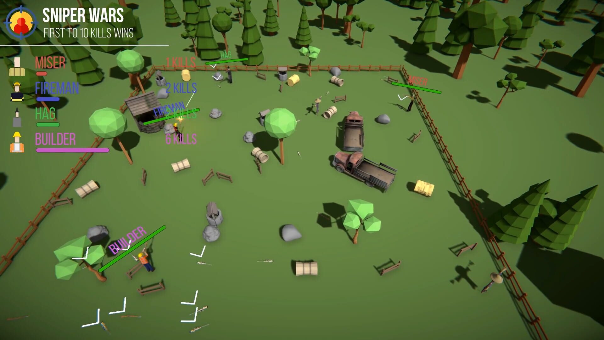Bulletline - Screenshot