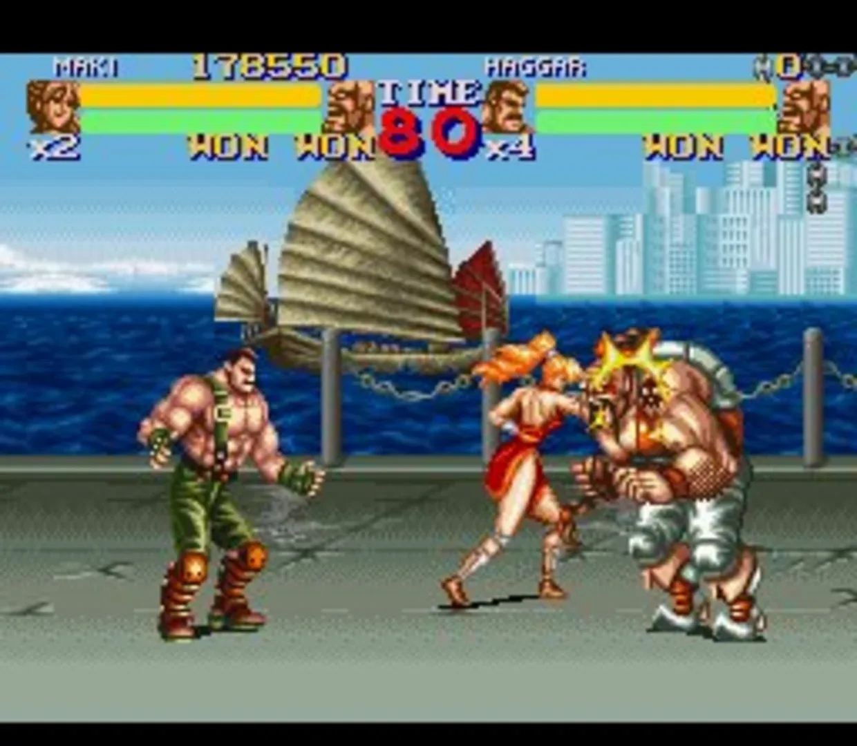 Captura de pantalla - Final Fight 2