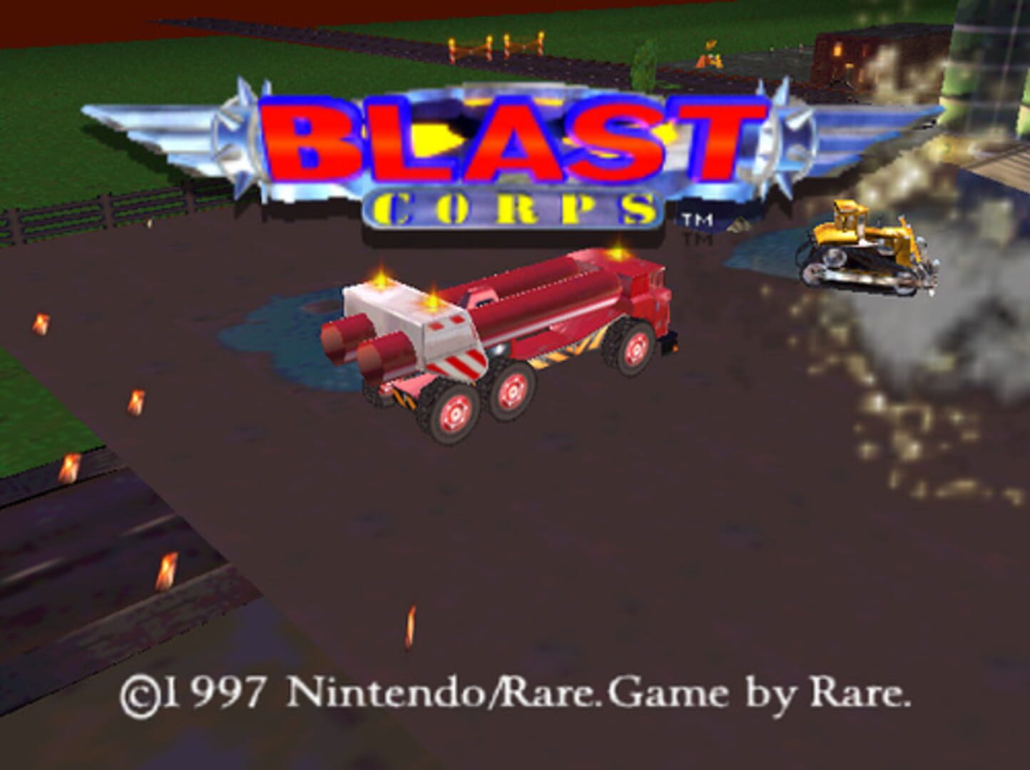 Captura de pantalla - Blast Corps