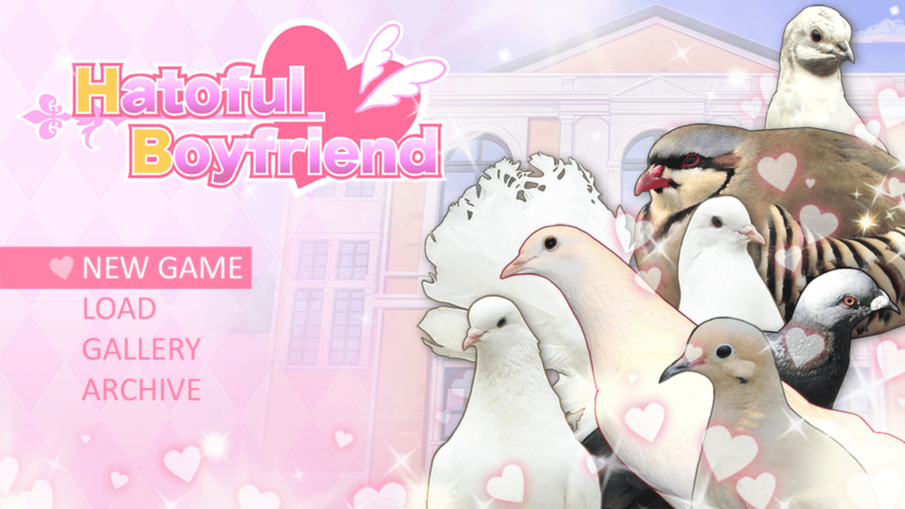 Hatoful Boyfriend screenshot