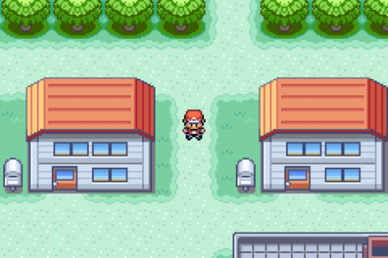 Screenshot of Pokémon FireRed Version (Game Boy Advance, 2004