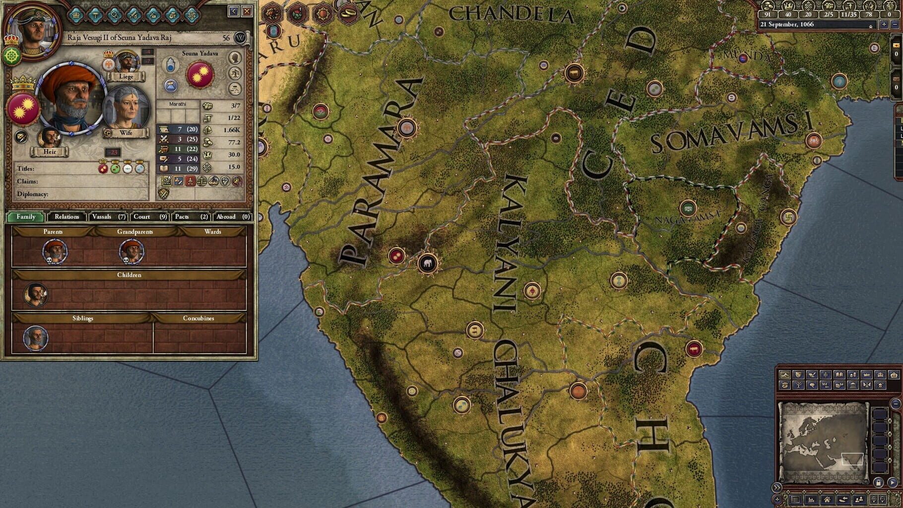 Captura de pantalla - Crusader Kings II: Rajas of India