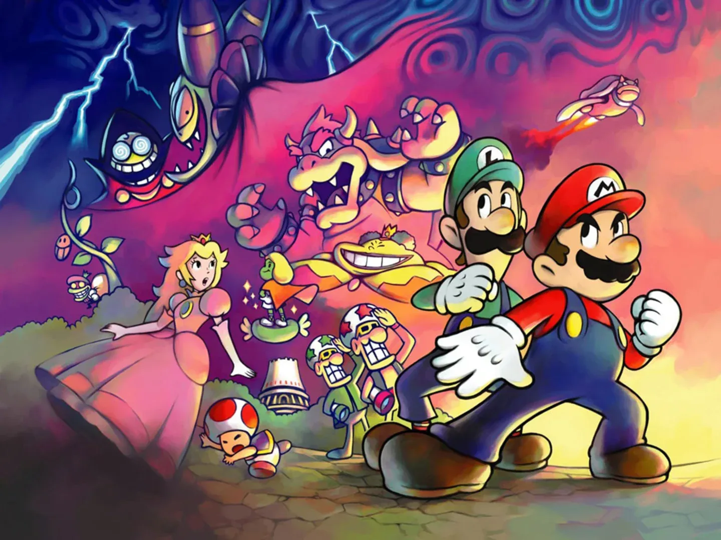 Arte - Mario & Luigi: Superstar Saga