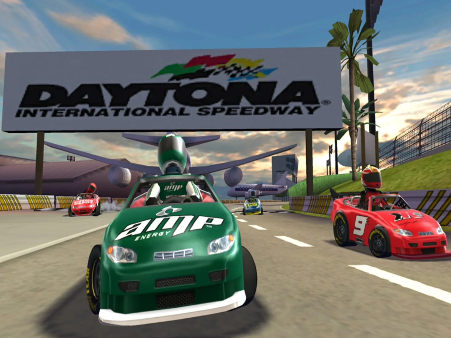Captura de pantalla - NASCAR Kart Racing