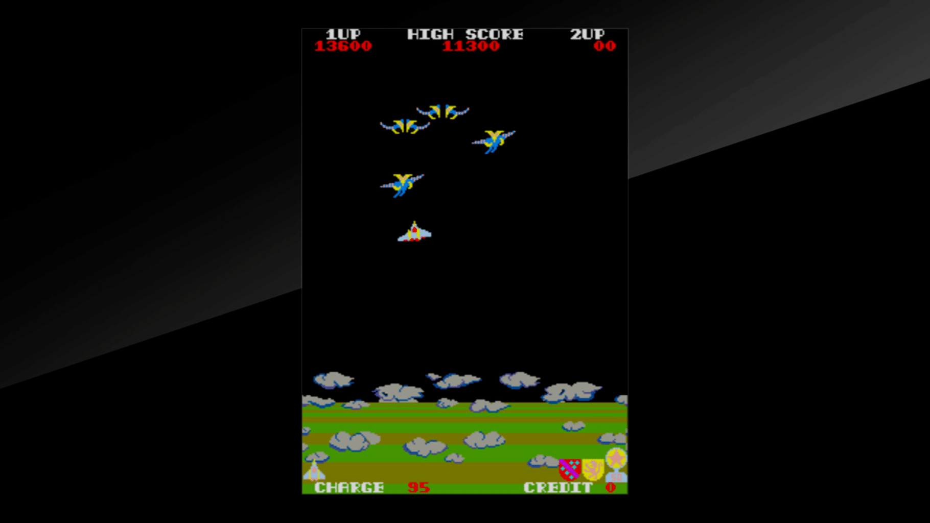 Arcade Archives: Exerion screenshot