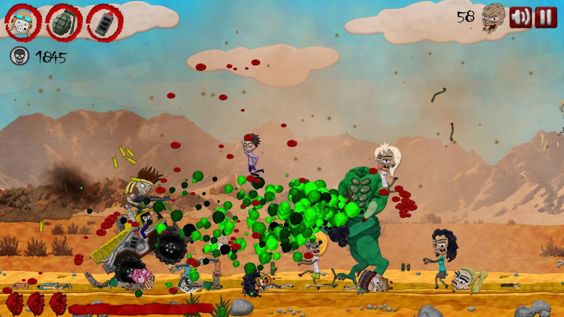 Hard Rock Zombie Truck Plastiline - Screenshot