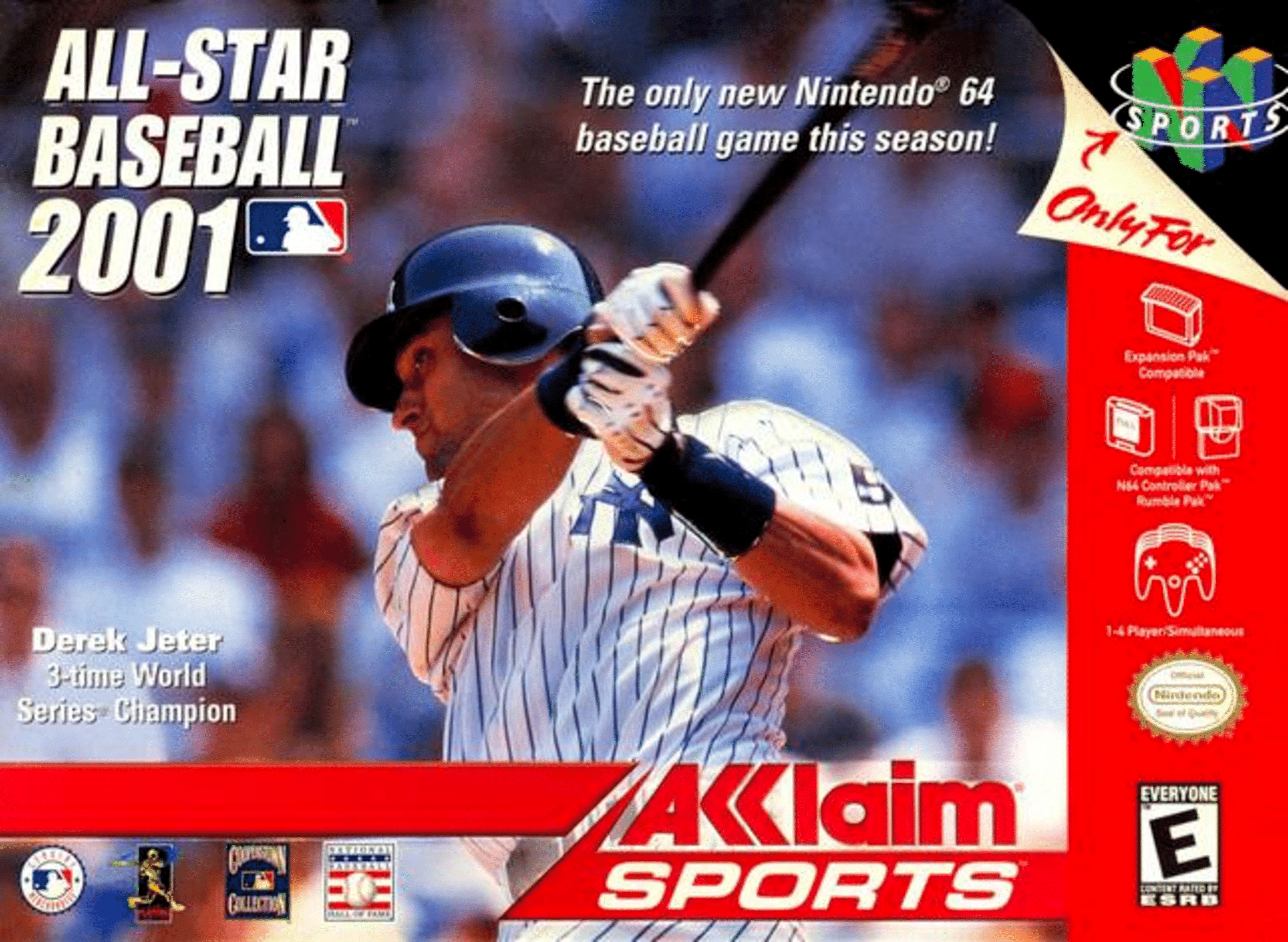 All Star Baseball 2001 box art