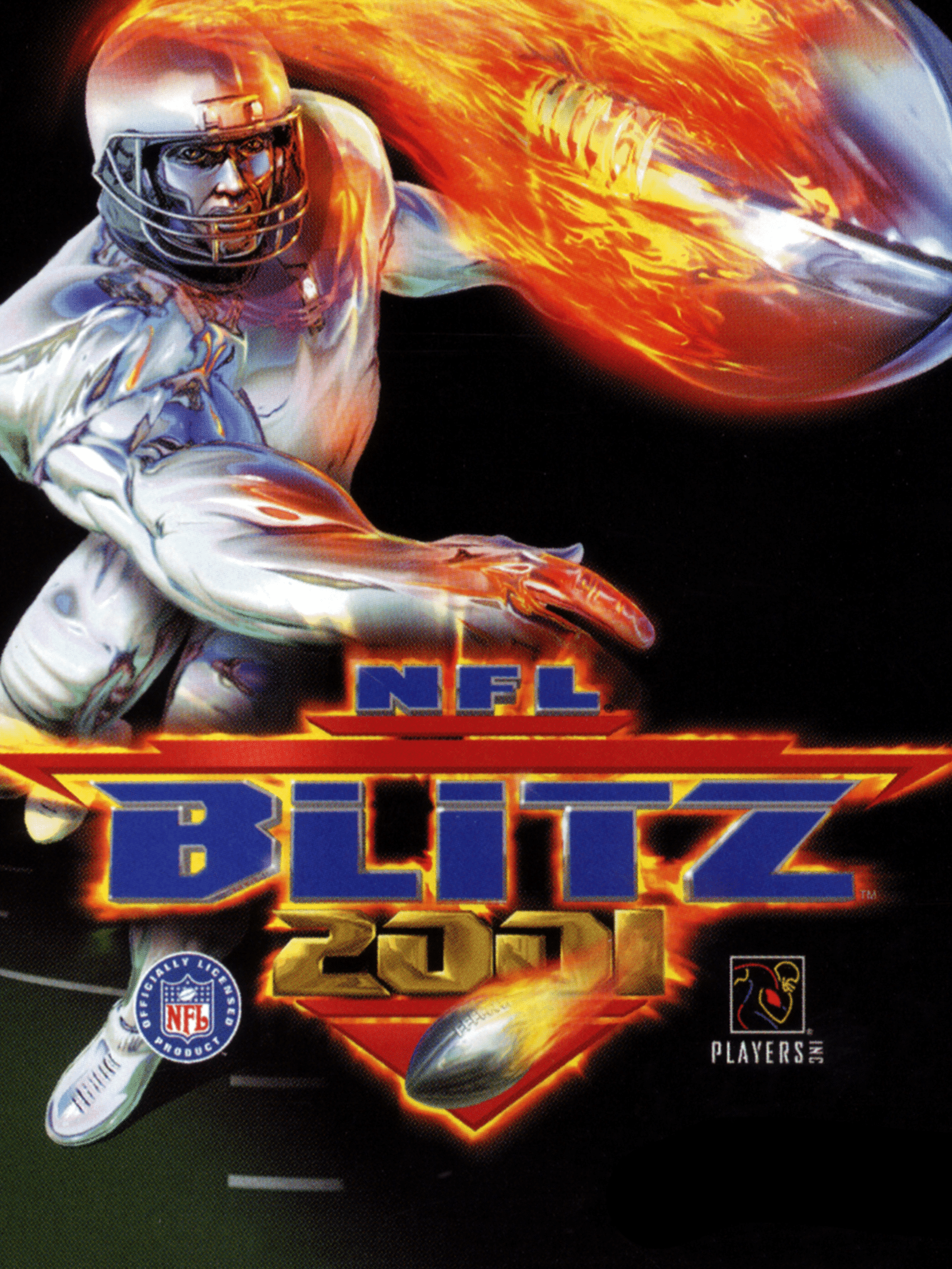 NFL Blitz 2001 box art