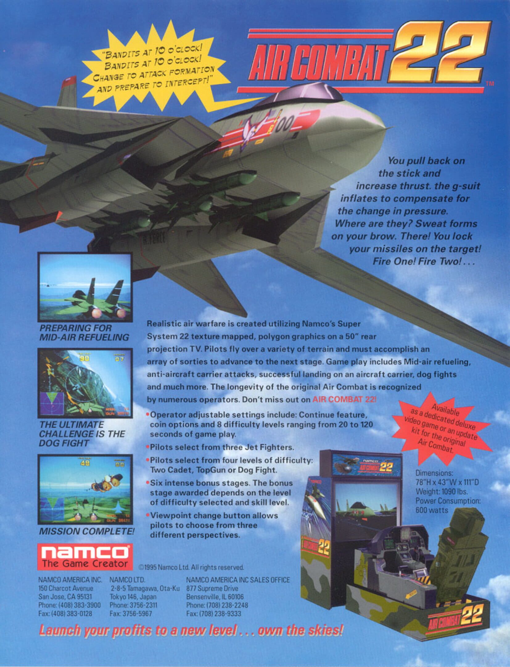 Air Combat 22 cover
