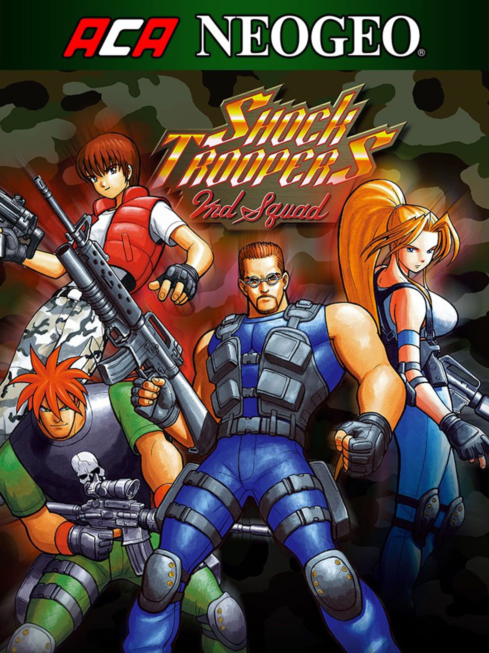 Shock Troopers 2nd Squad Sur Neo Geo MVS - Full Kit - Bon état