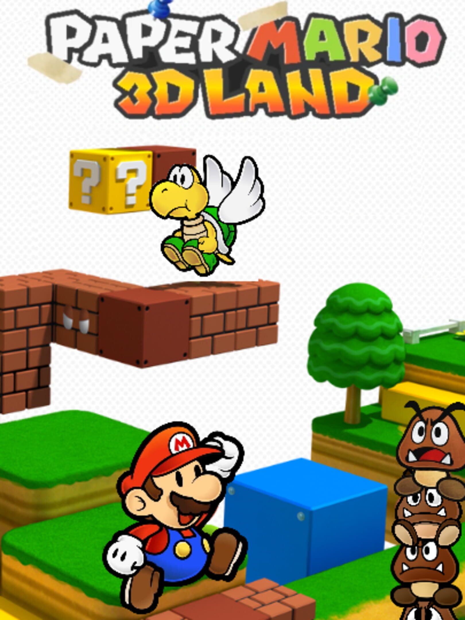 Paper Mario 3D Land cover