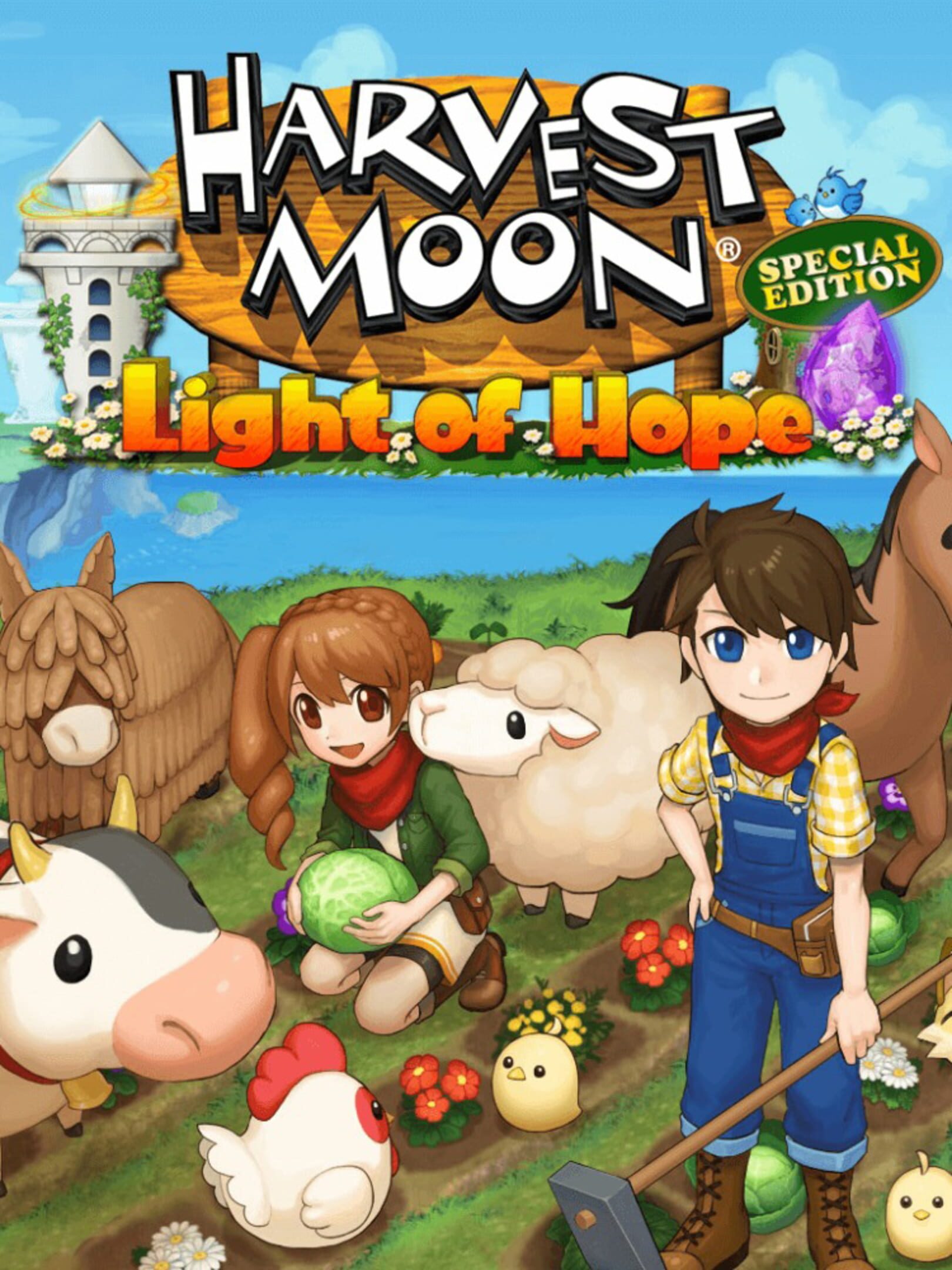 harvest moon light of hope special edition gameplay