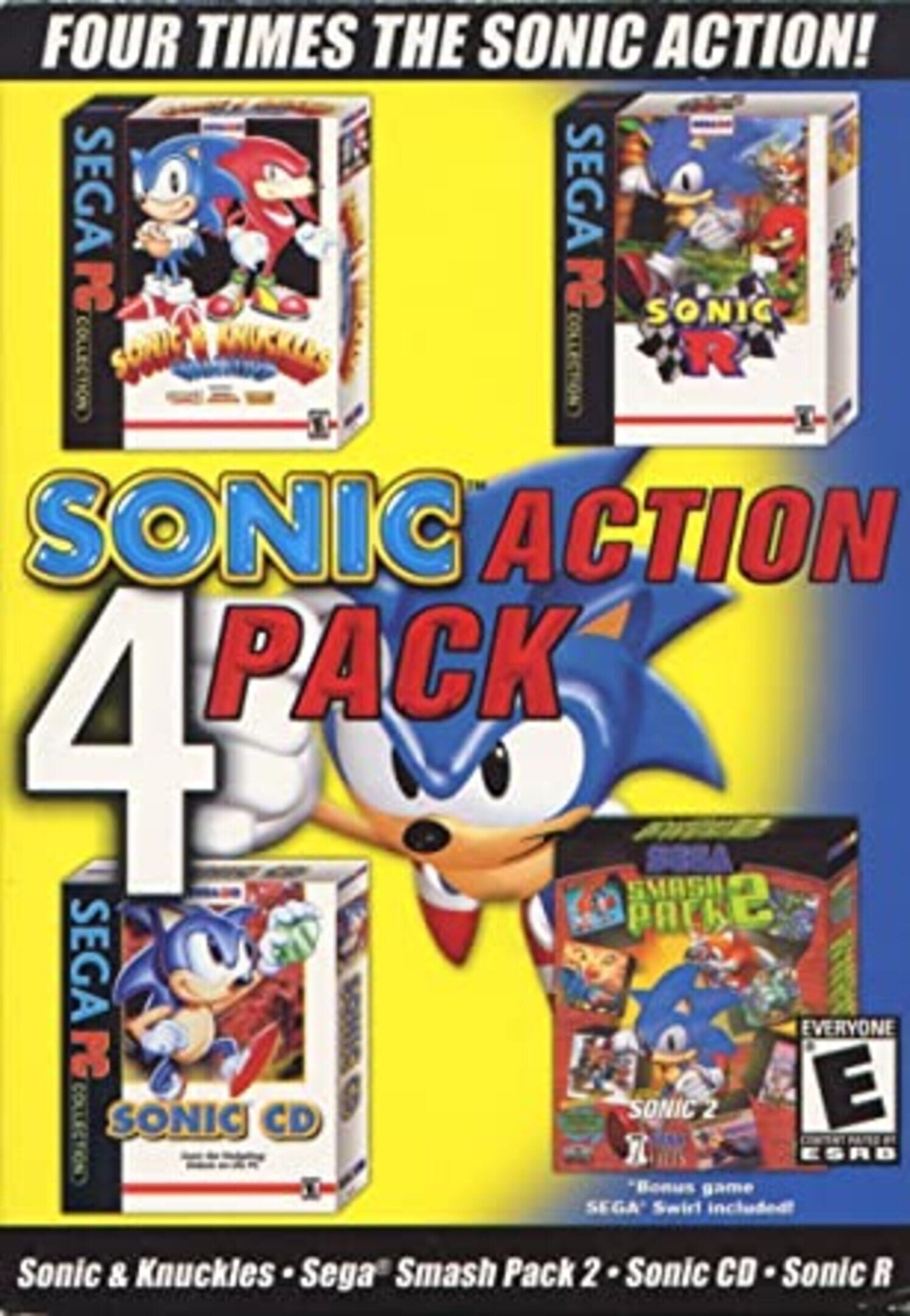 Sonic Action 4 Pack cover