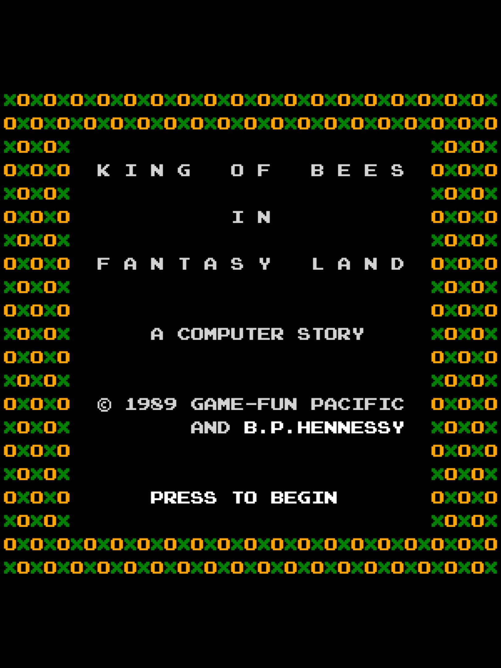 King of Bees in Fantasy Land