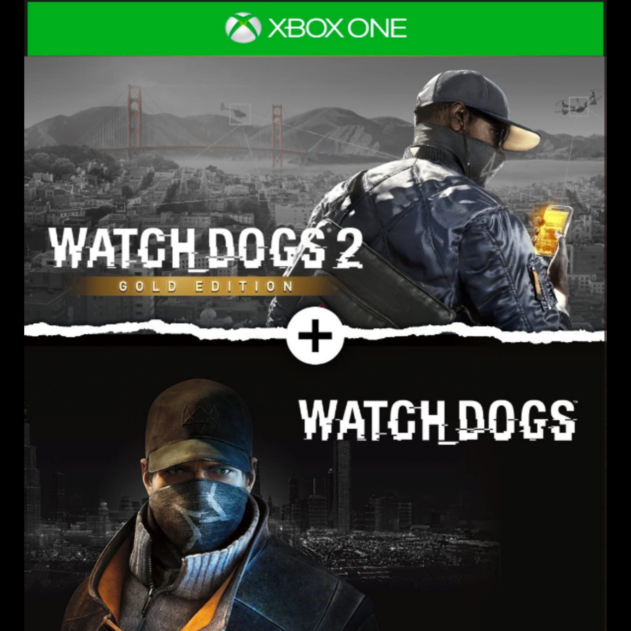 Watch Dogs + Watch Dogs 2 Double Pack cover