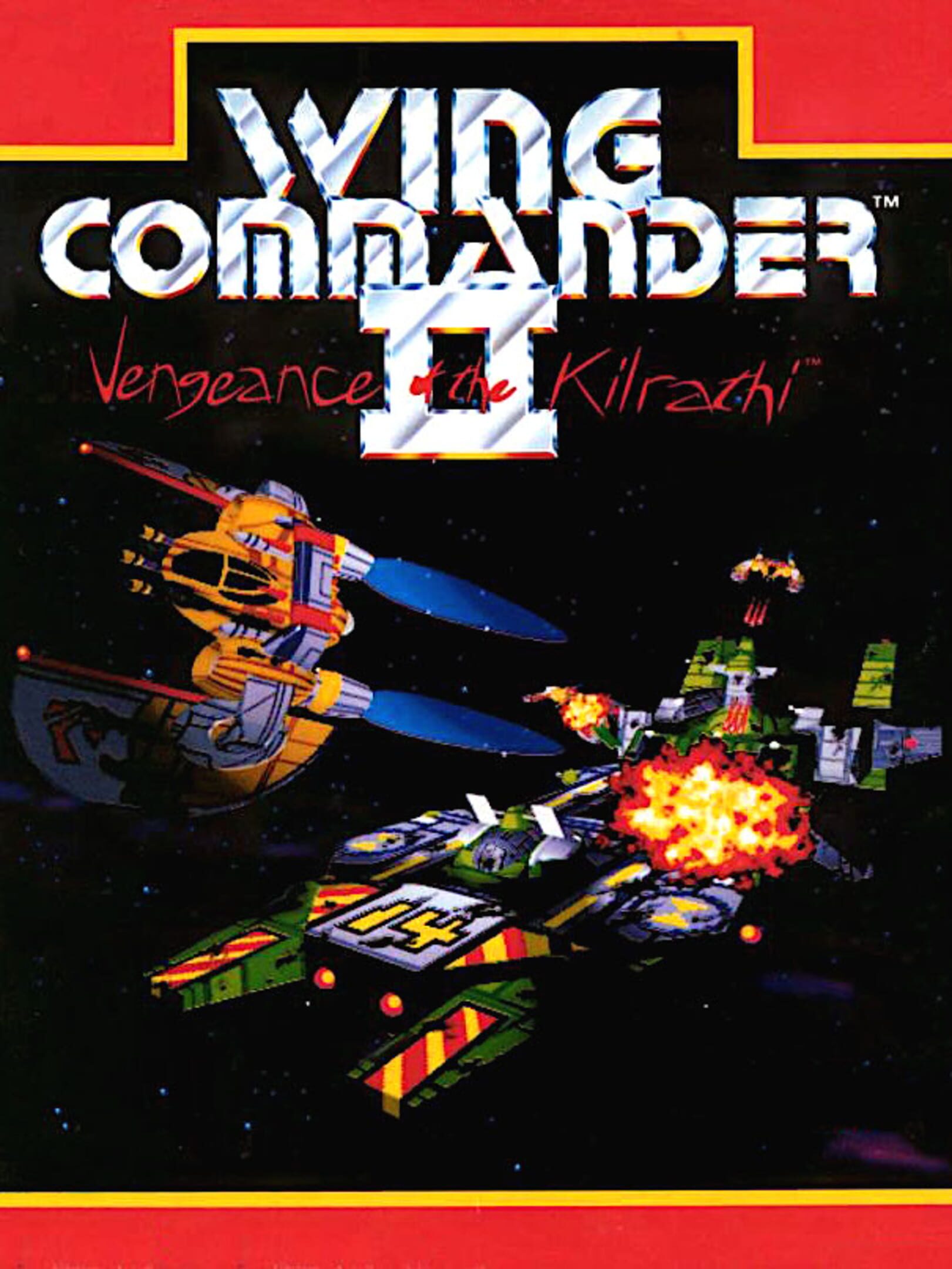Wing Commander II: Vengeance of the Kilrathi cover