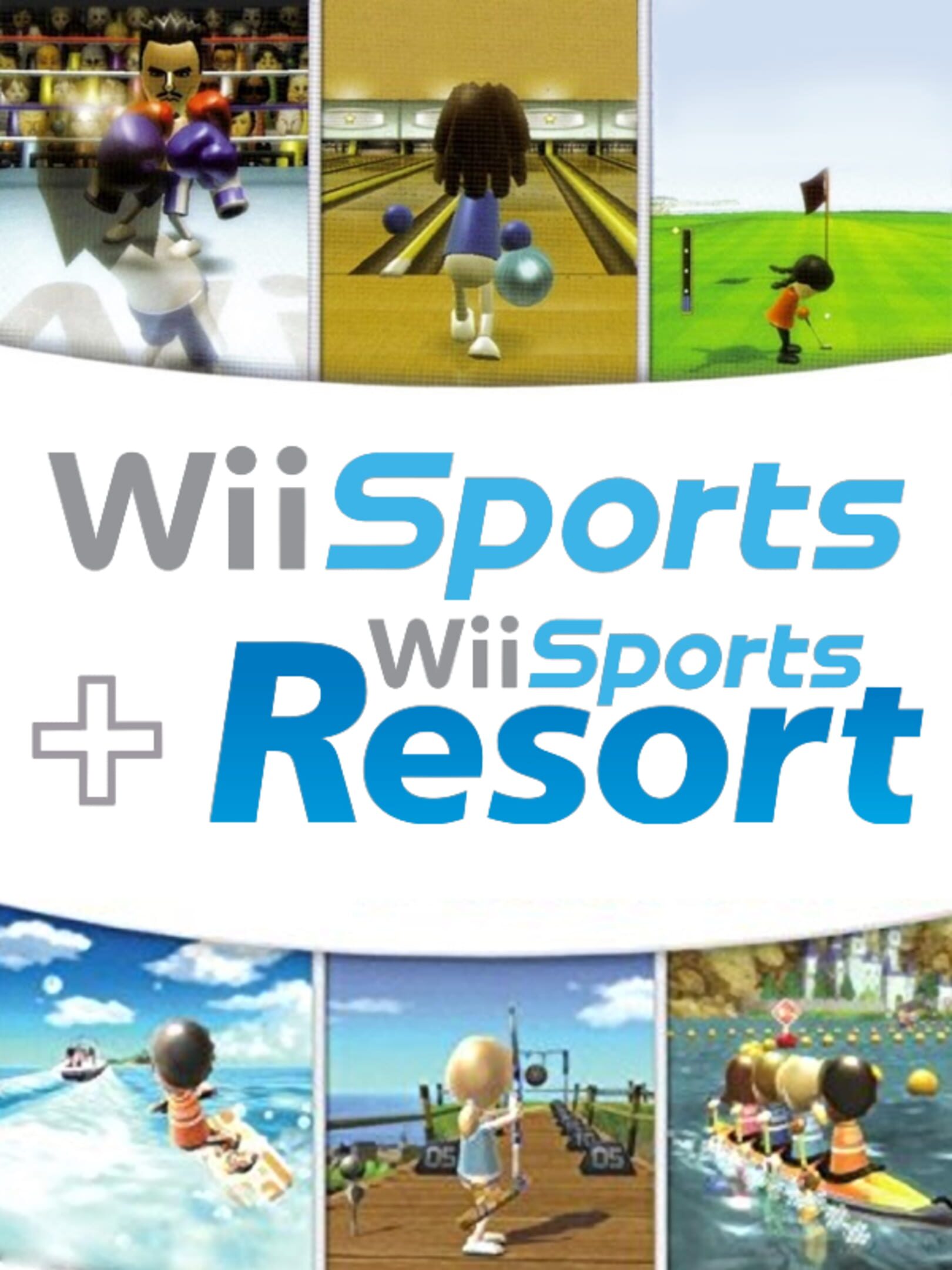Wii Sports + Wii Sports Resort cover