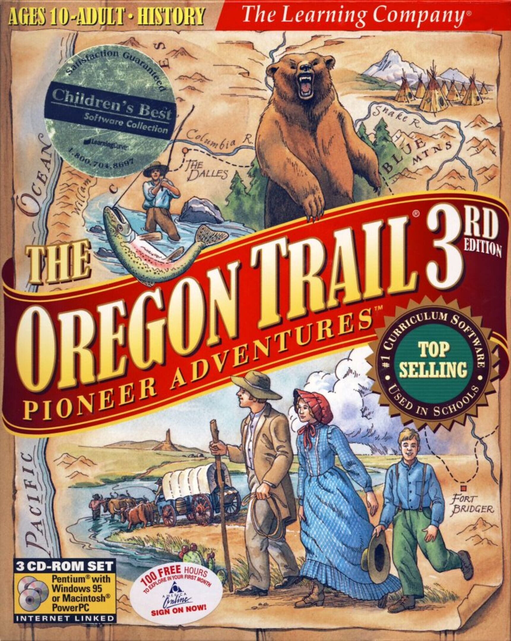 The Oregon Trail 3rd Edition box art