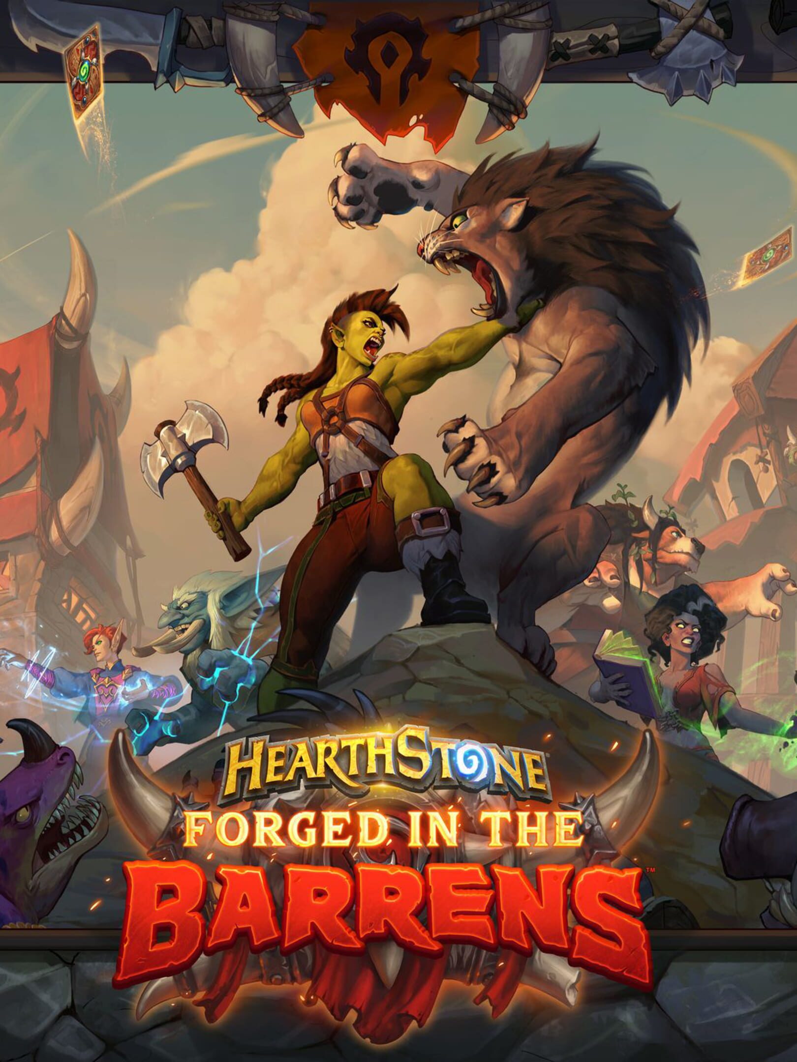 Hearthstone: Forged in the Barrens cover