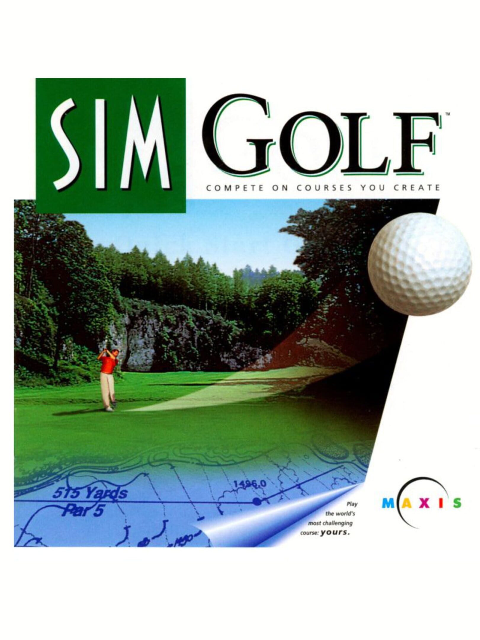 SimGolf cover