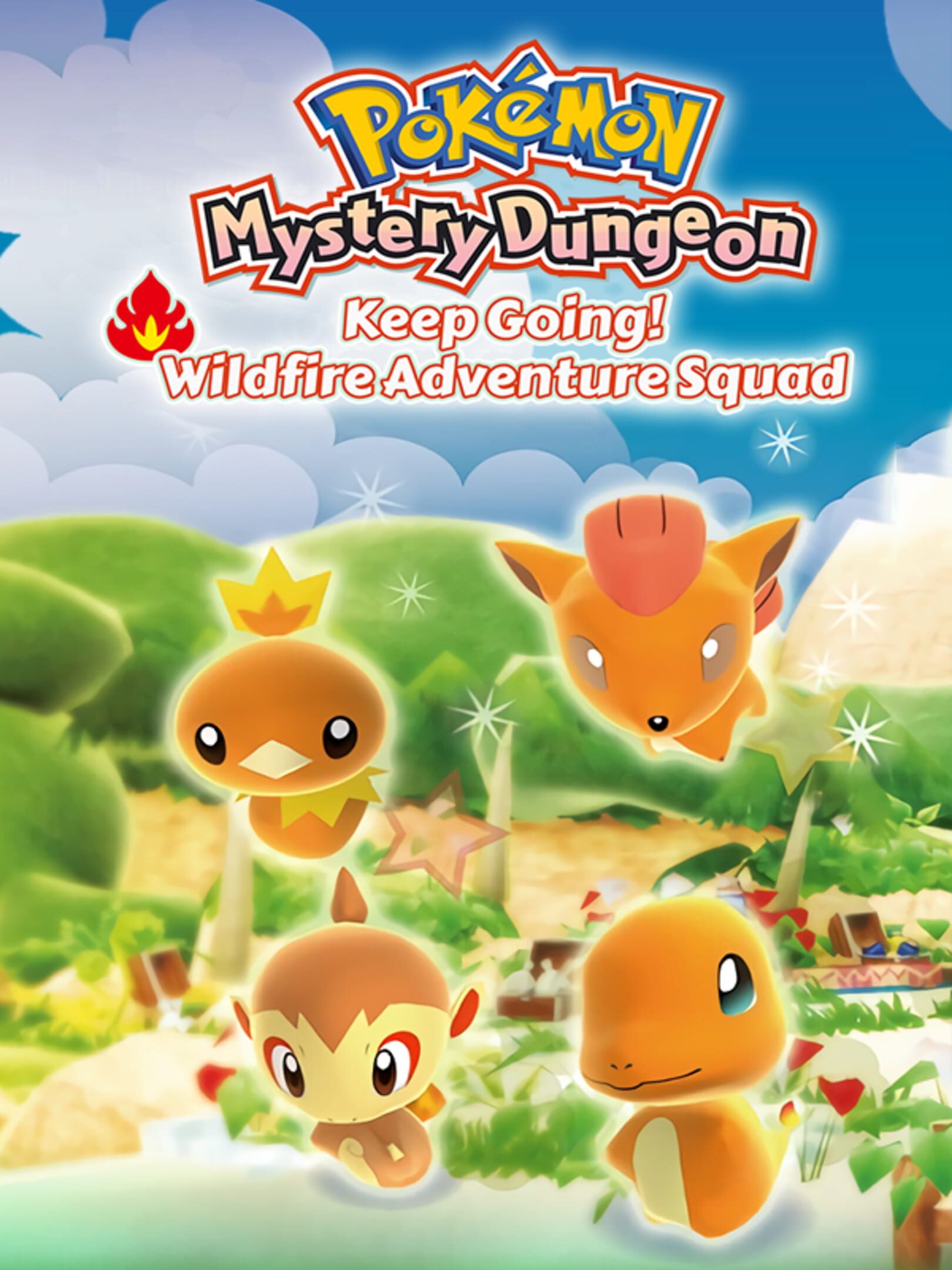 Pokémon Mystery Dungeon: Keep Going! Wildfire Adventure Squad