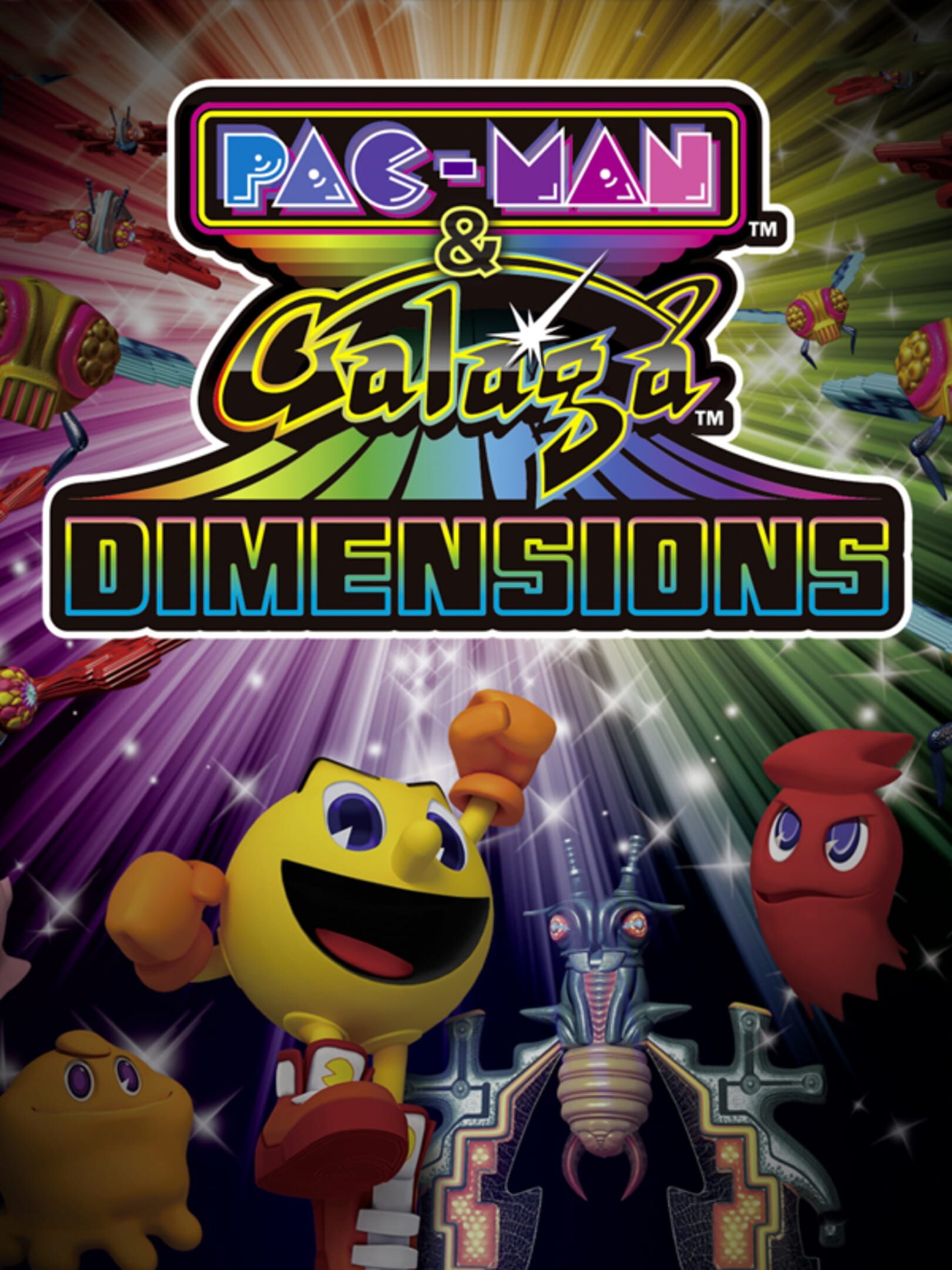 Pac-Man & Galaga Dimensions cover
