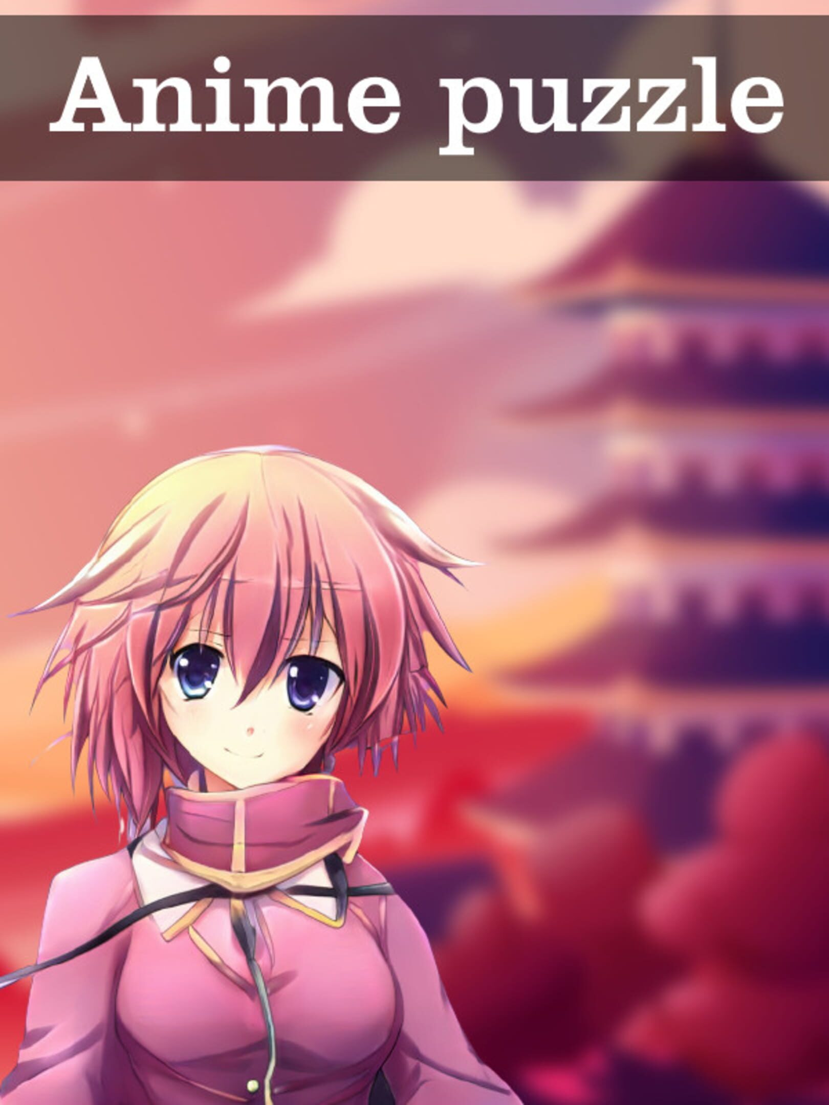 Anime puzzle cover