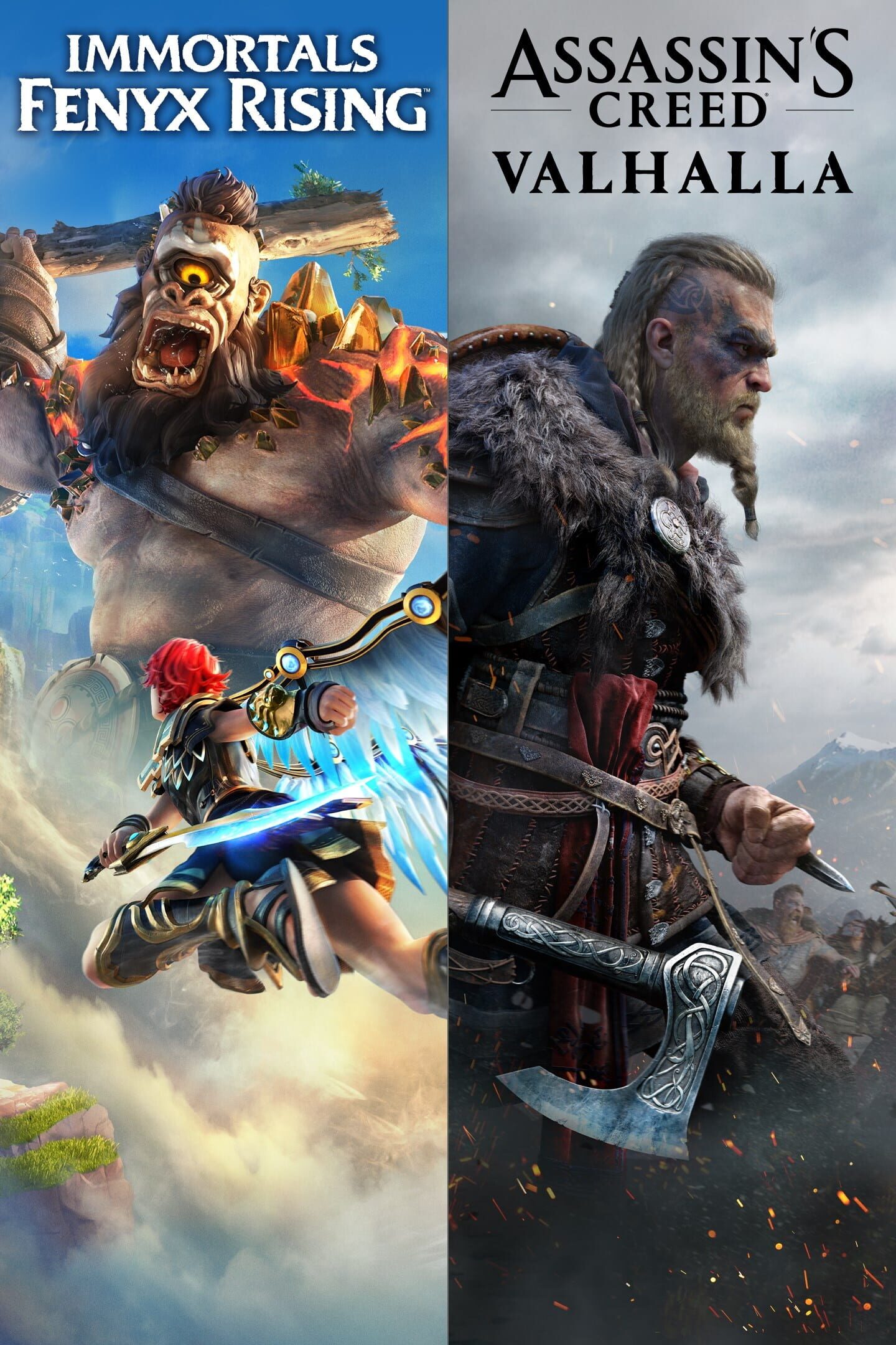 Assassin's Creed Valhalla + Immortals Fenyx Rising Bundle cover