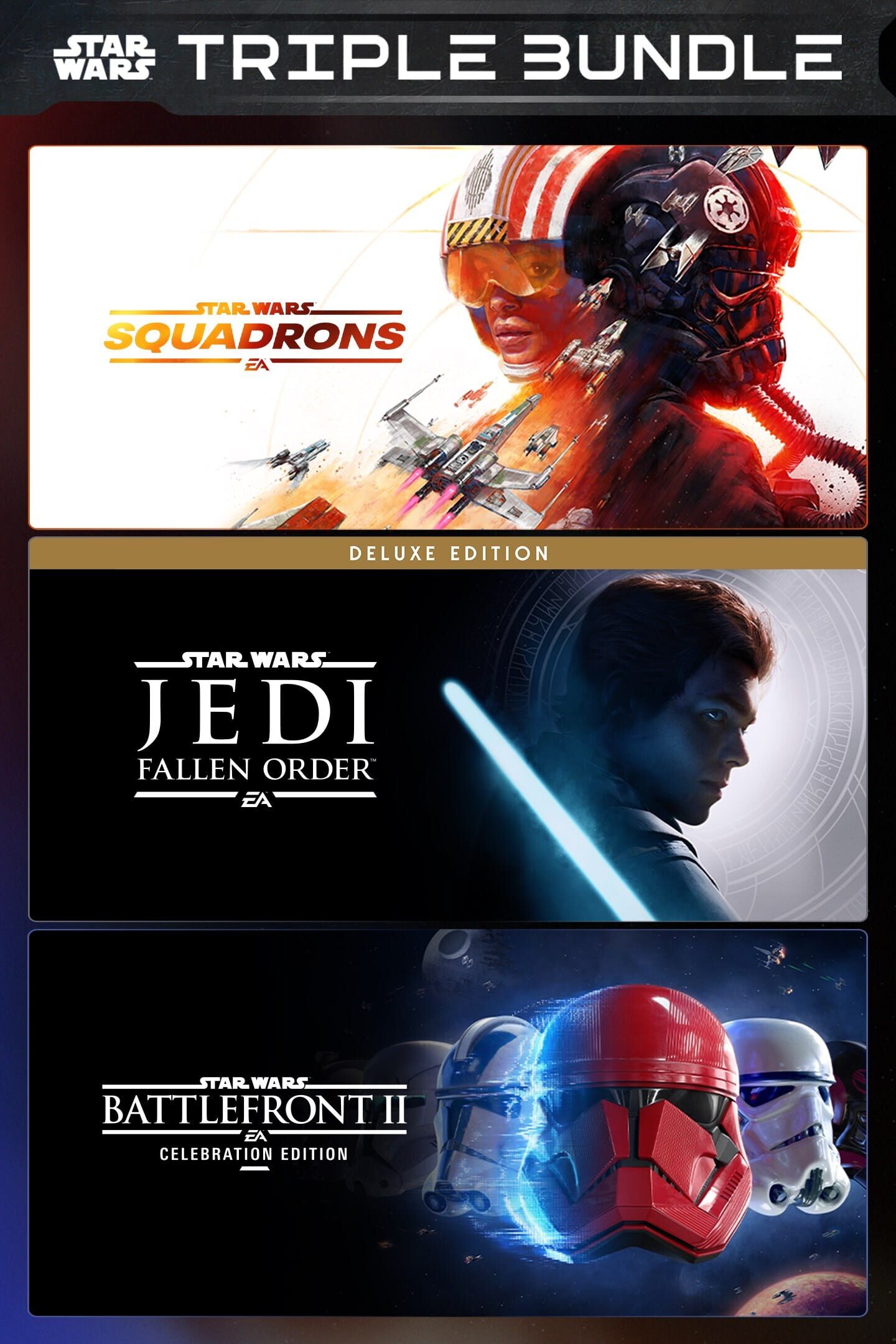EA Star Wars Triple Bundle cover