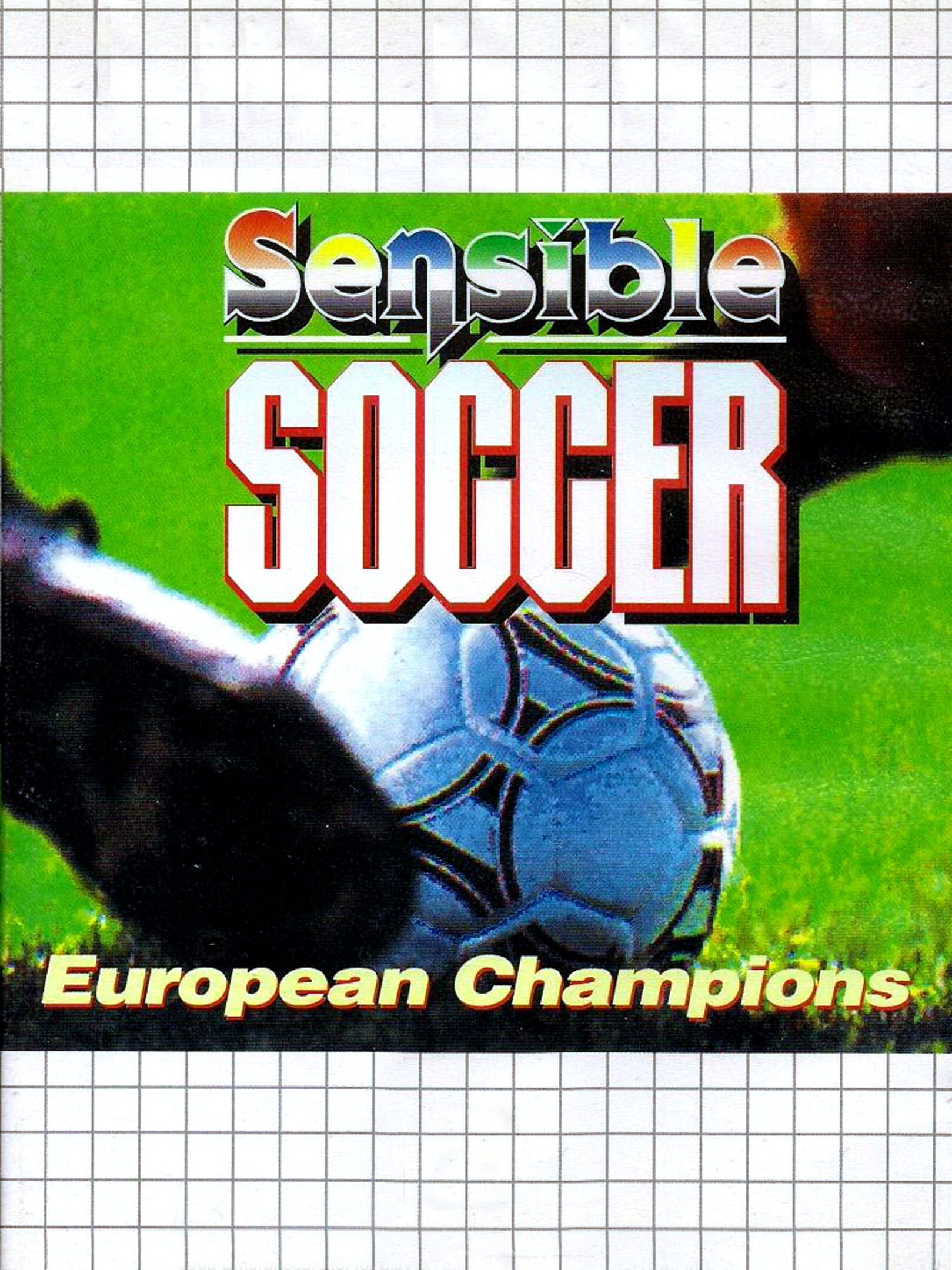 Sensible Soccer: European Champions cover