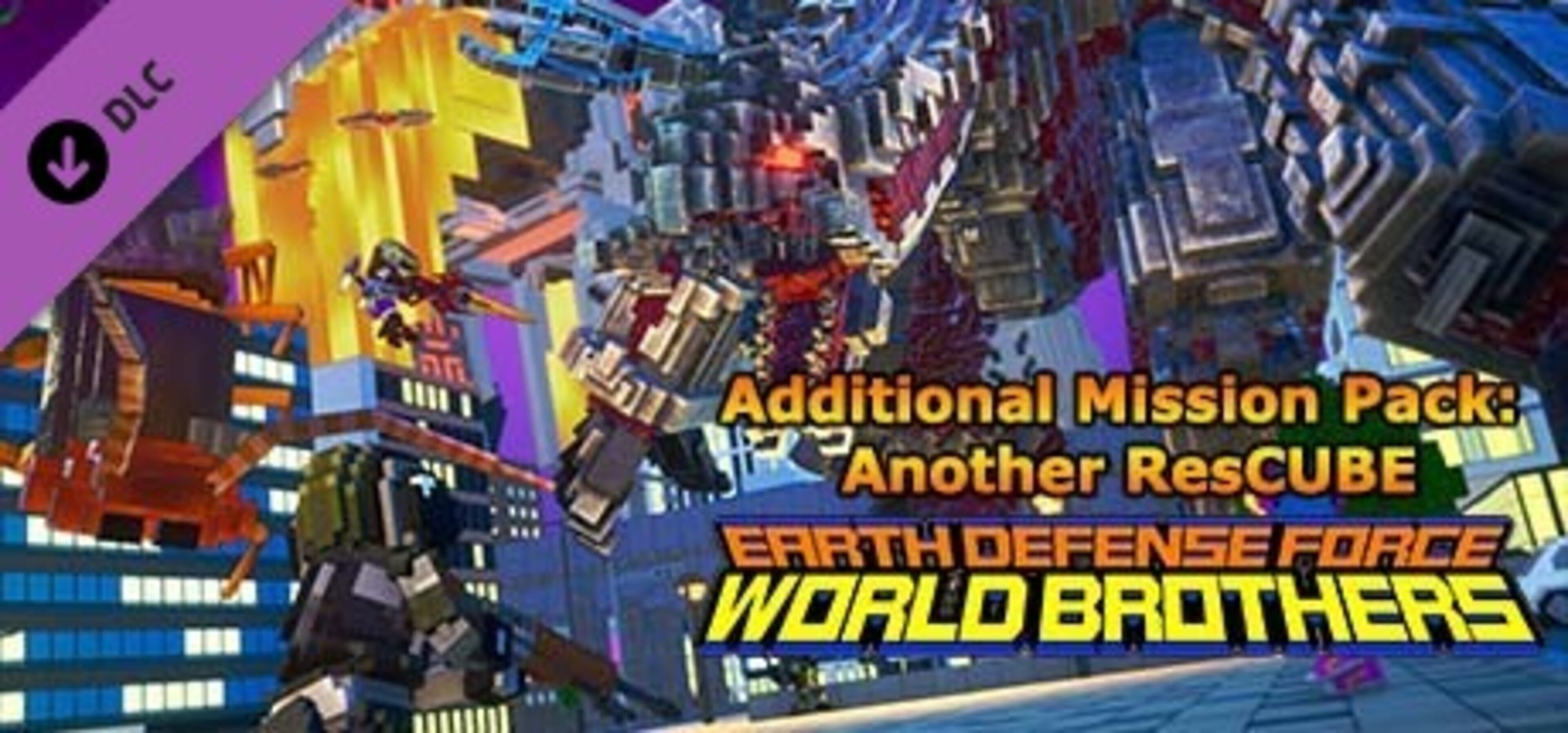 Earth Defense Force: World Brothers - Additional Mission Pack: Another Rescube cover