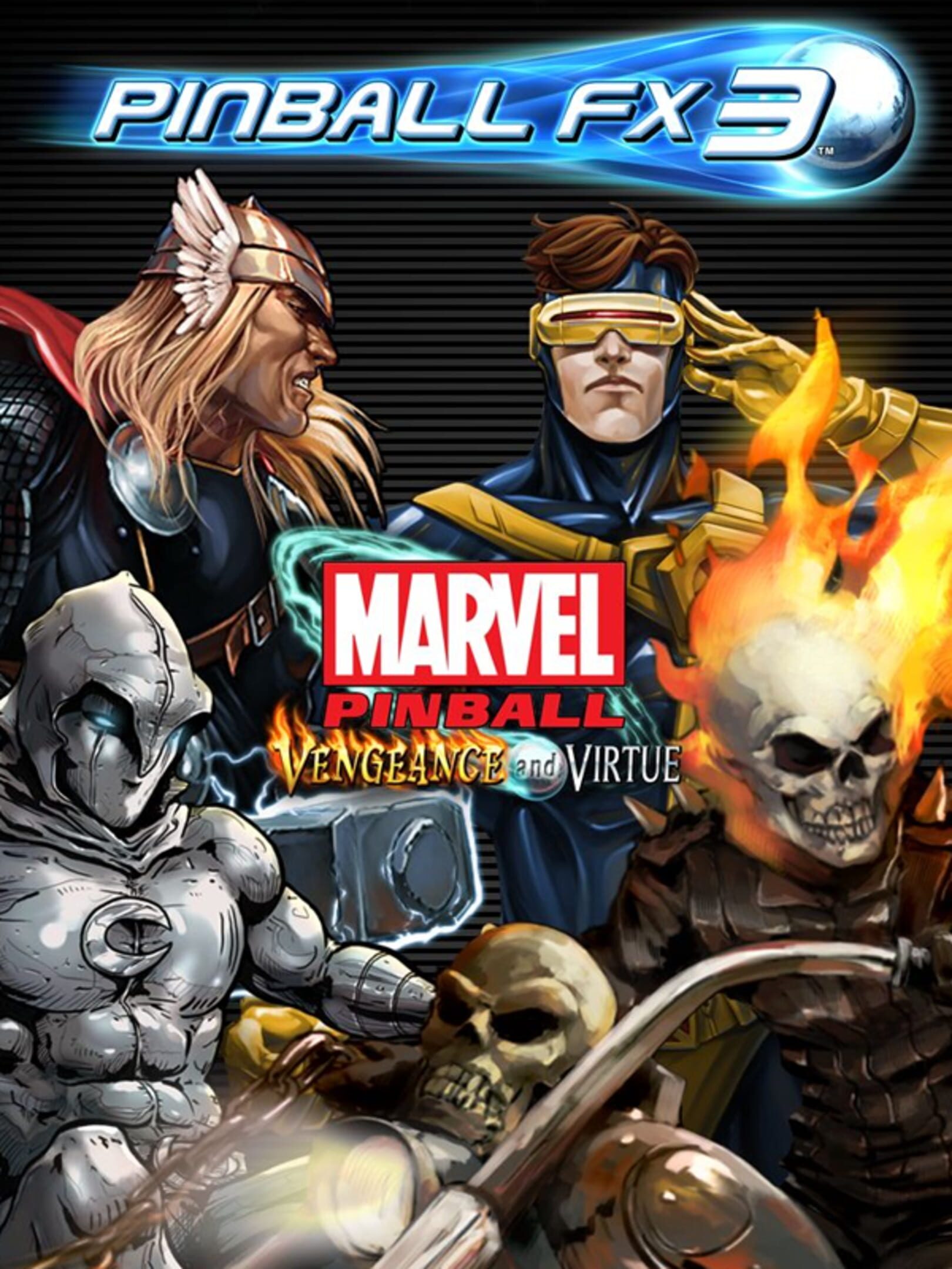 Pinball FX3: Marvel Pinball Vengeance and Virtue Pack cover